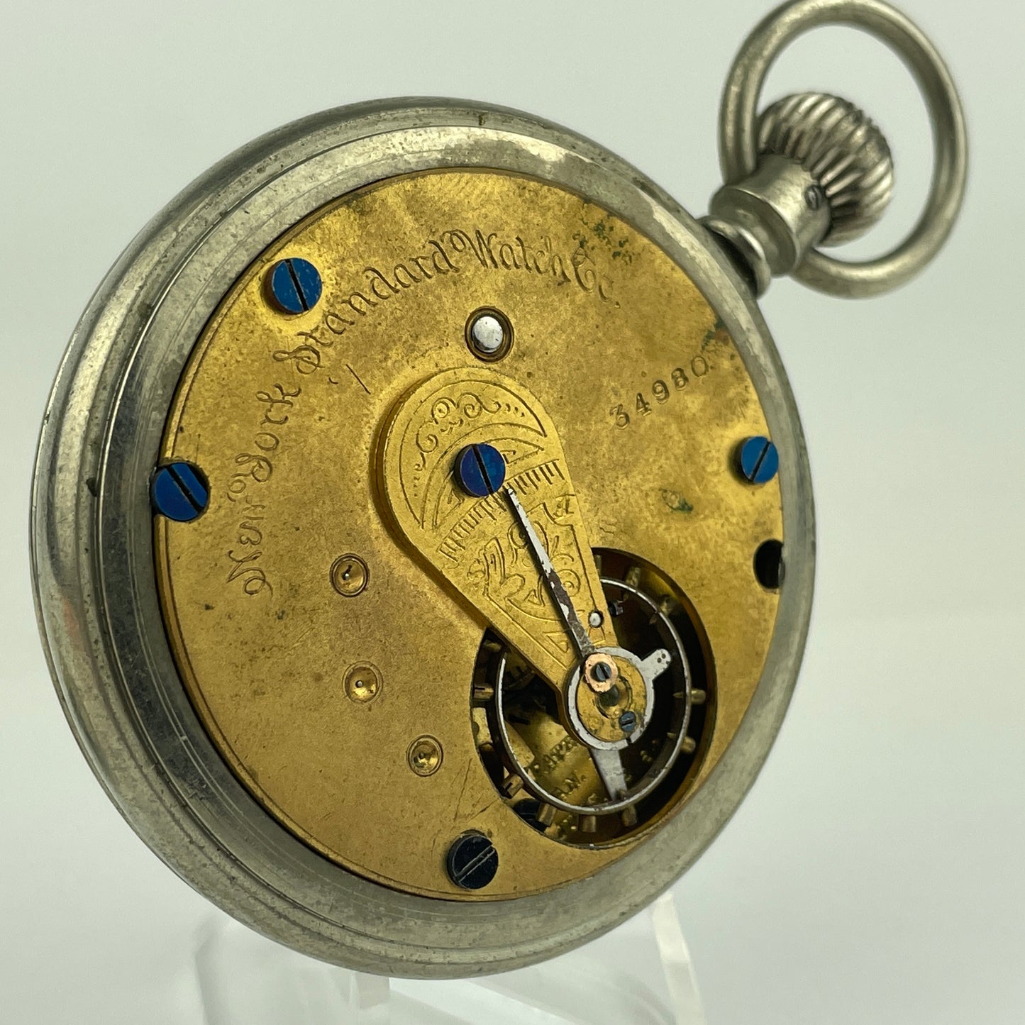 Lot 9- New York Standard | 18S | 7J | Pocket Watch