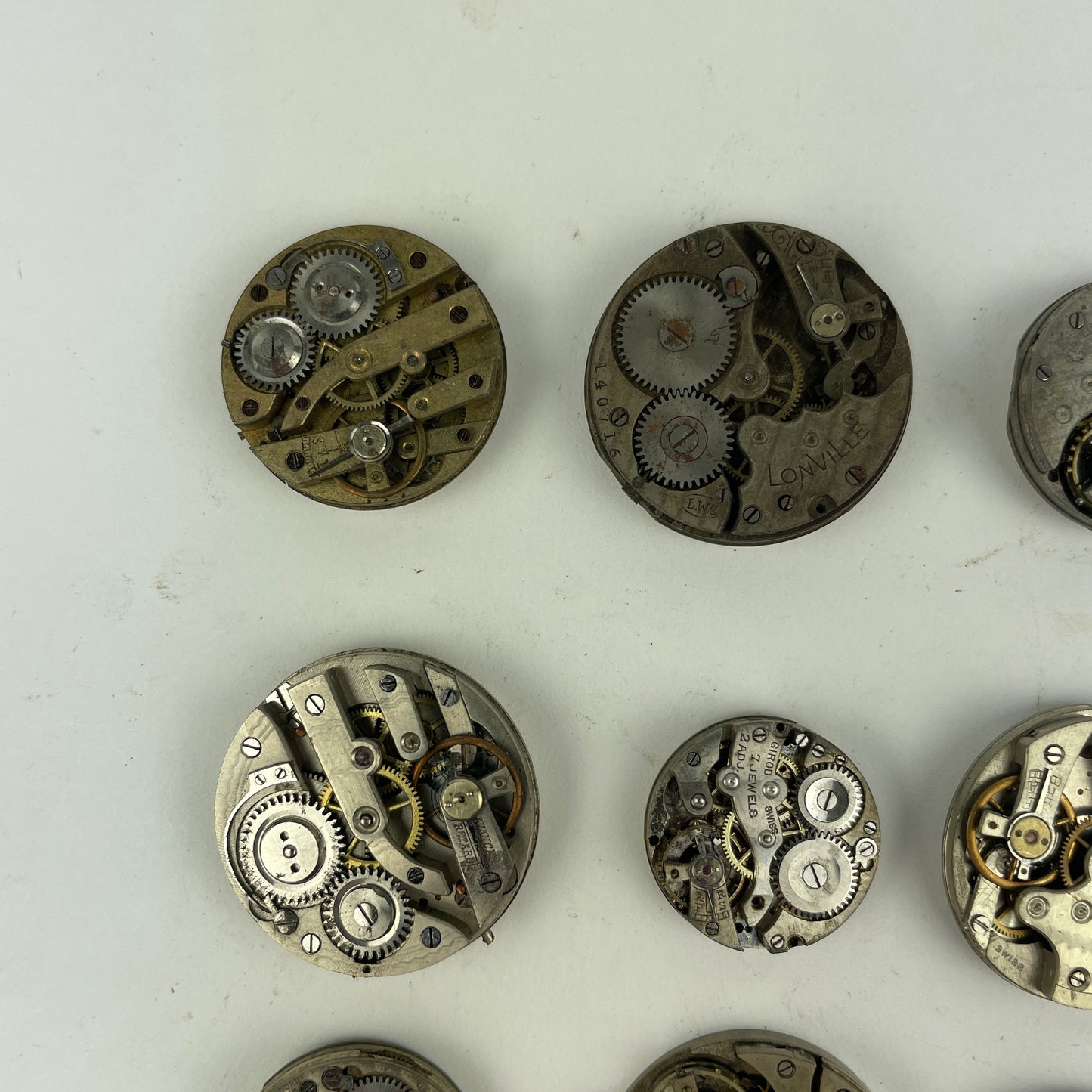 Lot 130- Swiss Pocket Watch Movements (20)