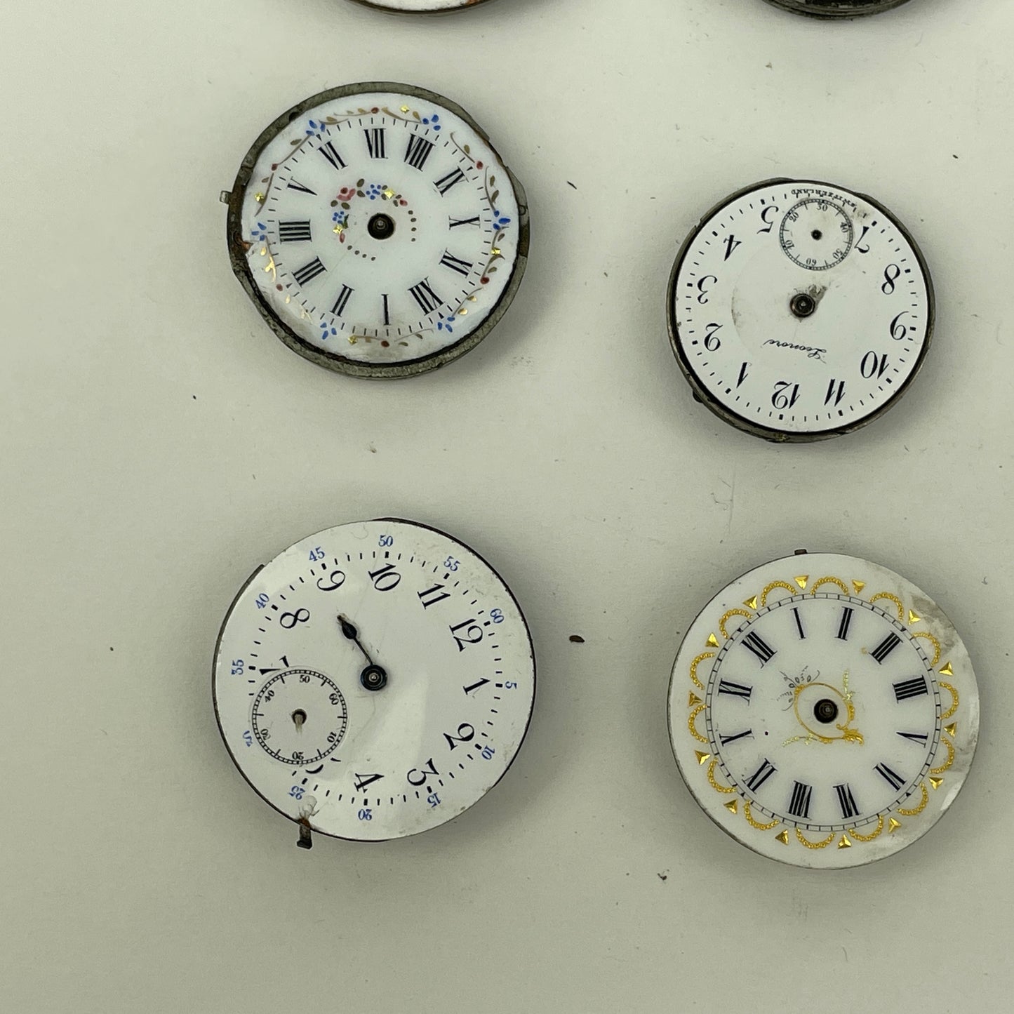Lot 105- Swiss Lapel Watch Movements (16)