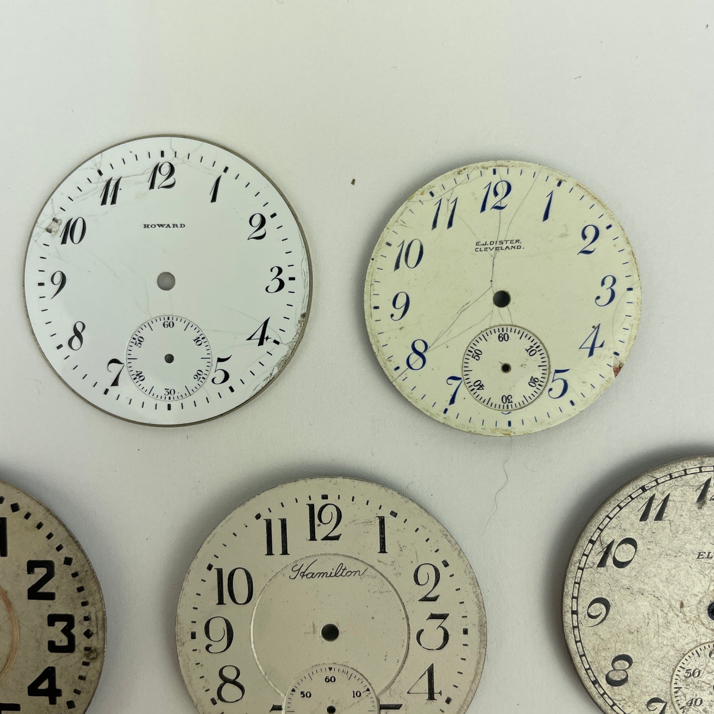 Lot 33- American Pocket Watch Dials (17)