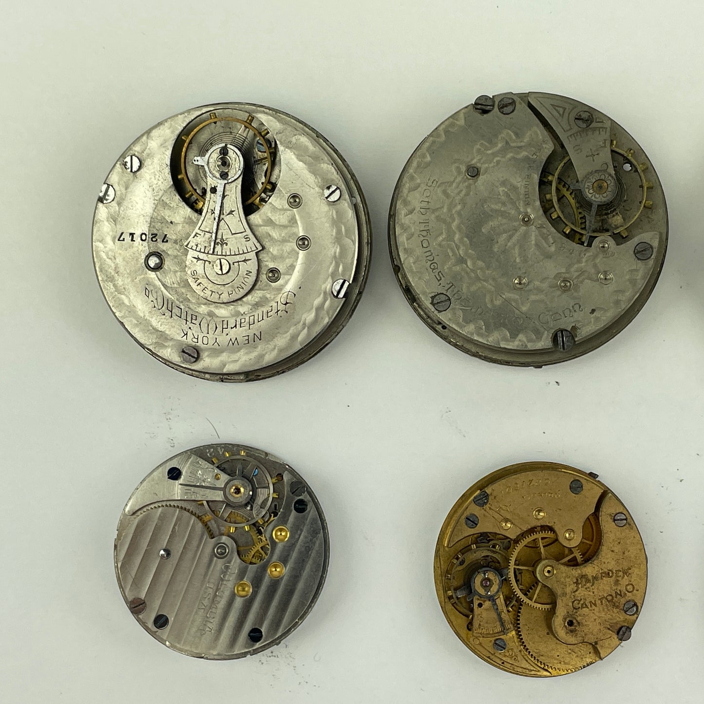Lot 36- Seth Thomas | Elgin | Hampden | Parts Movements (13)