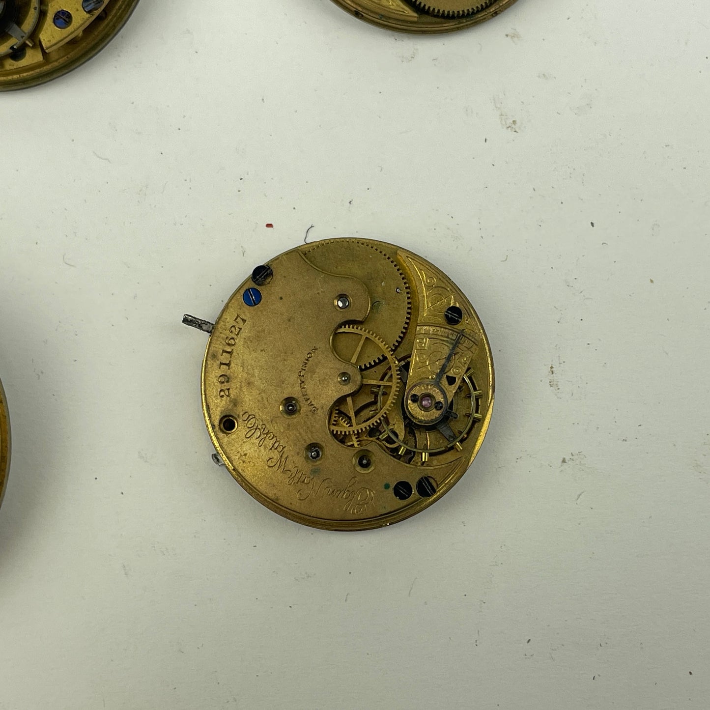Lot 86- Elgin Pocket Watch Movements (5)