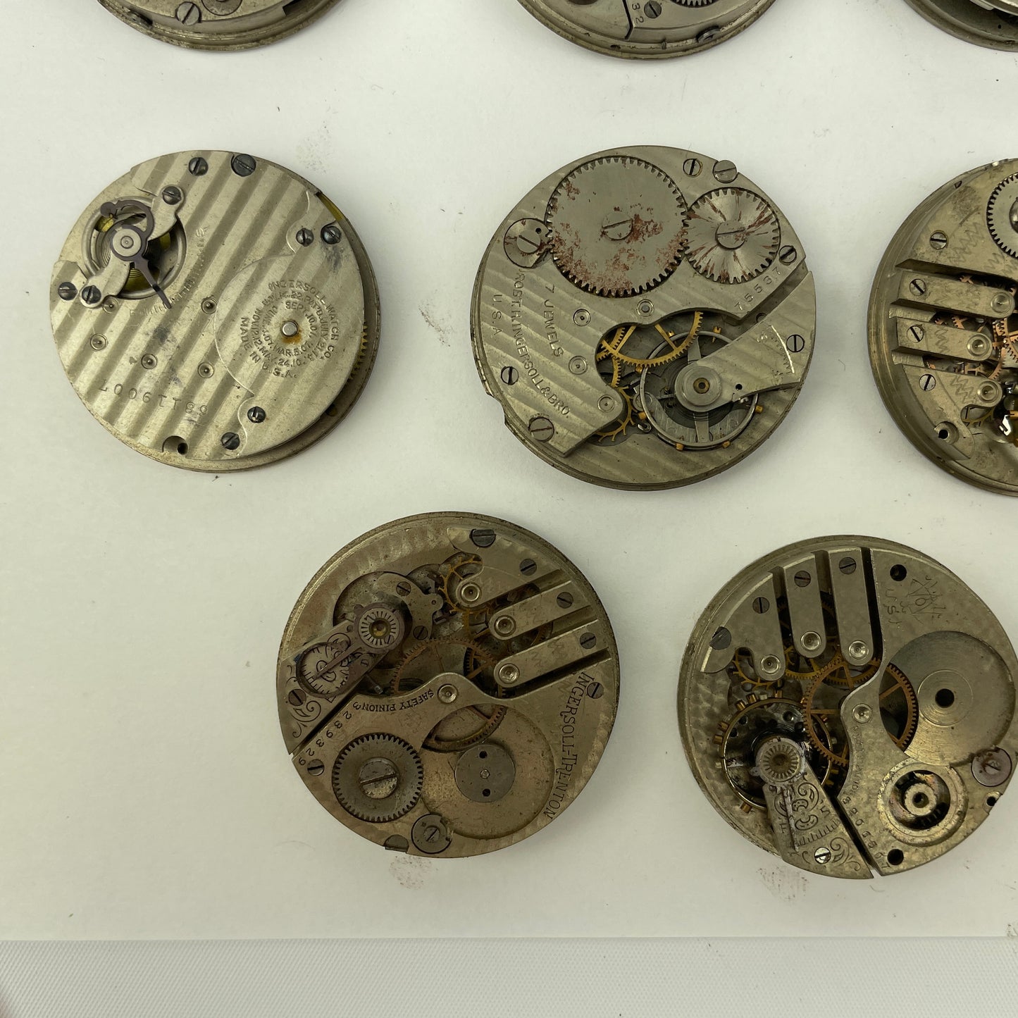Lot 41- Swiss & American Pocket Watch Movements (21)