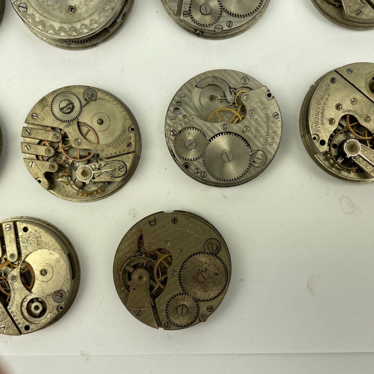 Lot 41- Swiss & American Pocket Watch Movements (21)