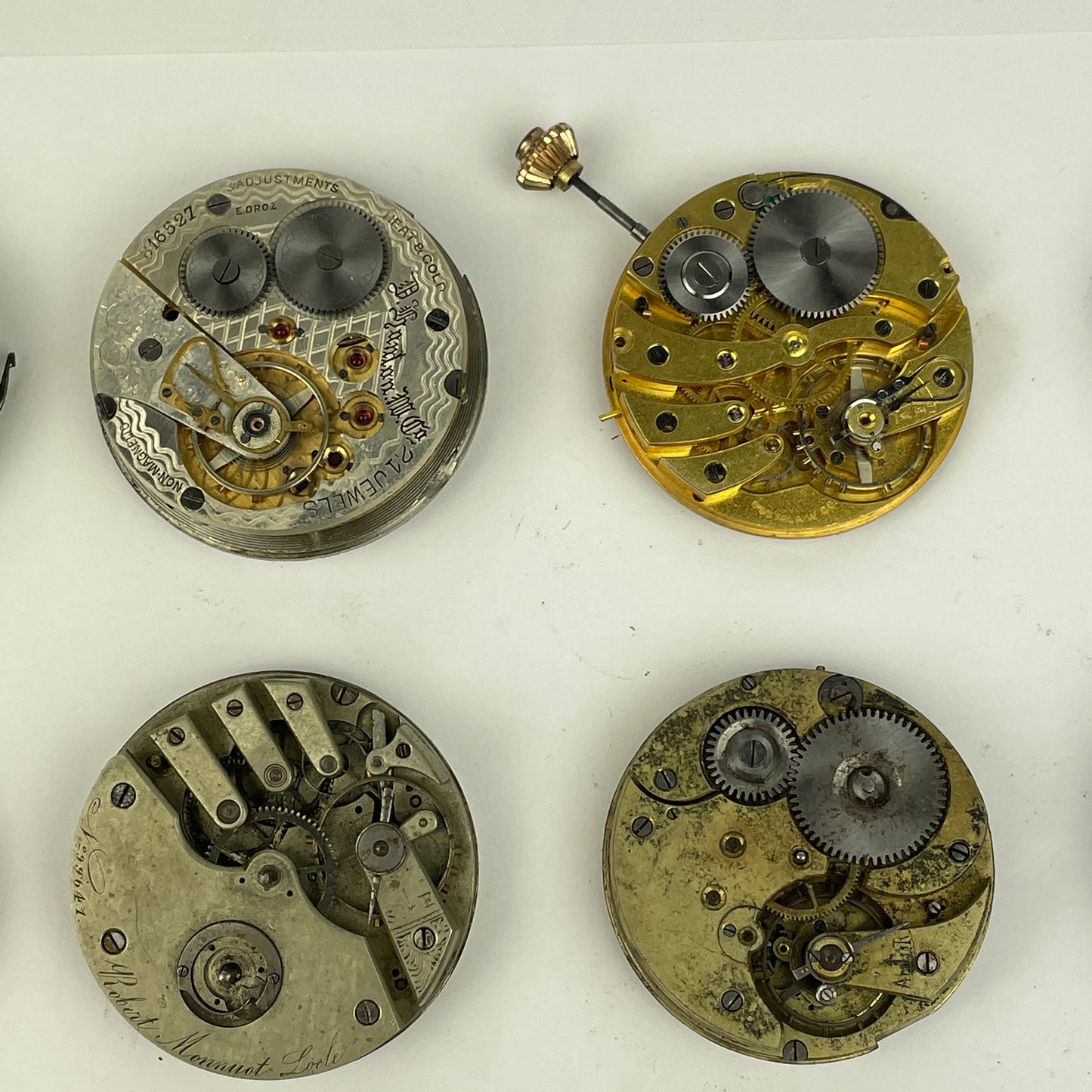 Lot 45- Swiss Pocket Watch Movements (14)