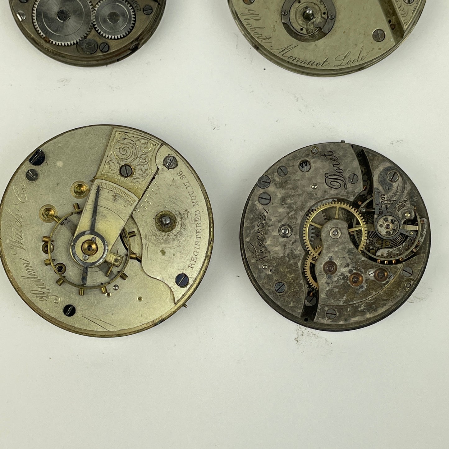 Lot 45- Swiss Pocket Watch Movements (14)