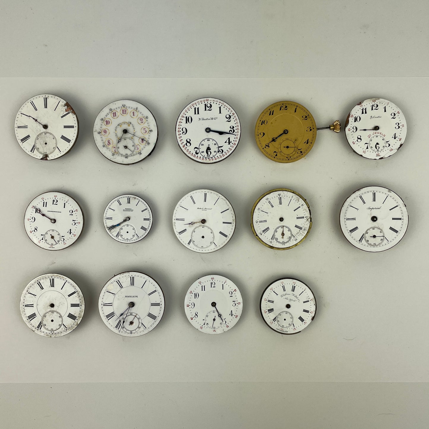 Lot 45- Swiss Pocket Watch Movements (14)