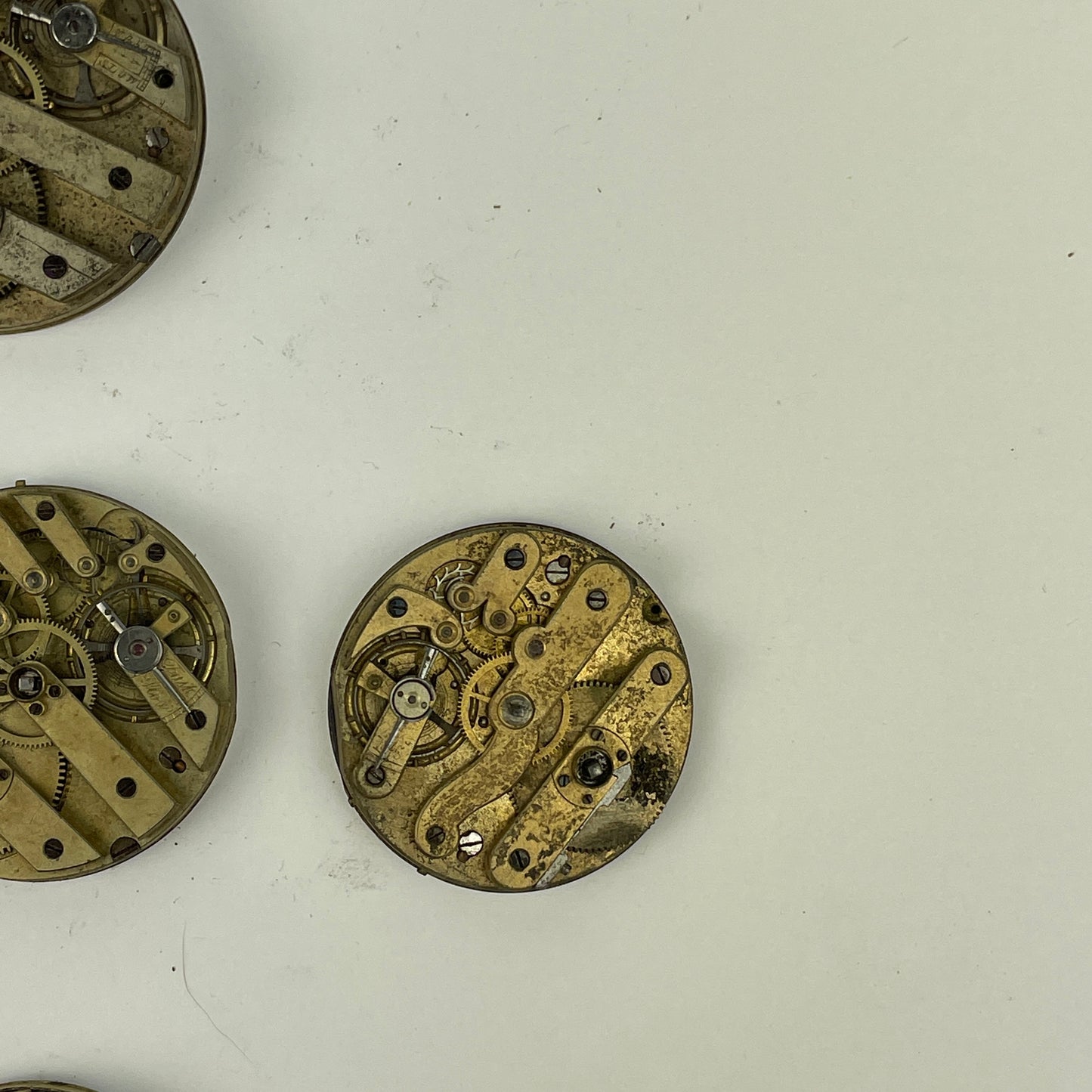 Lot 46- Swiss Bar Pocket Watch Movements (13)