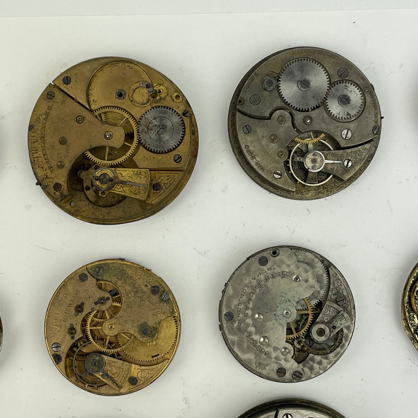 Lot 47- American & Swiss Pocket Watch Movements (22)