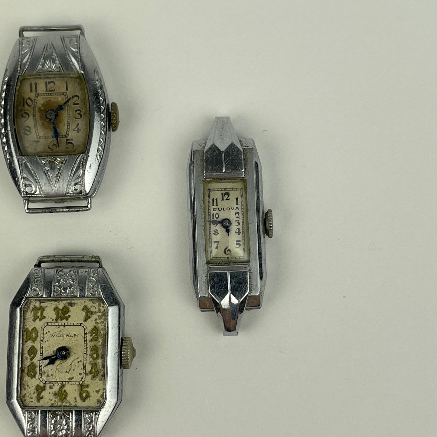 Lot 48- Ladies Vintage Mechanical Wristwatch Movements (9)