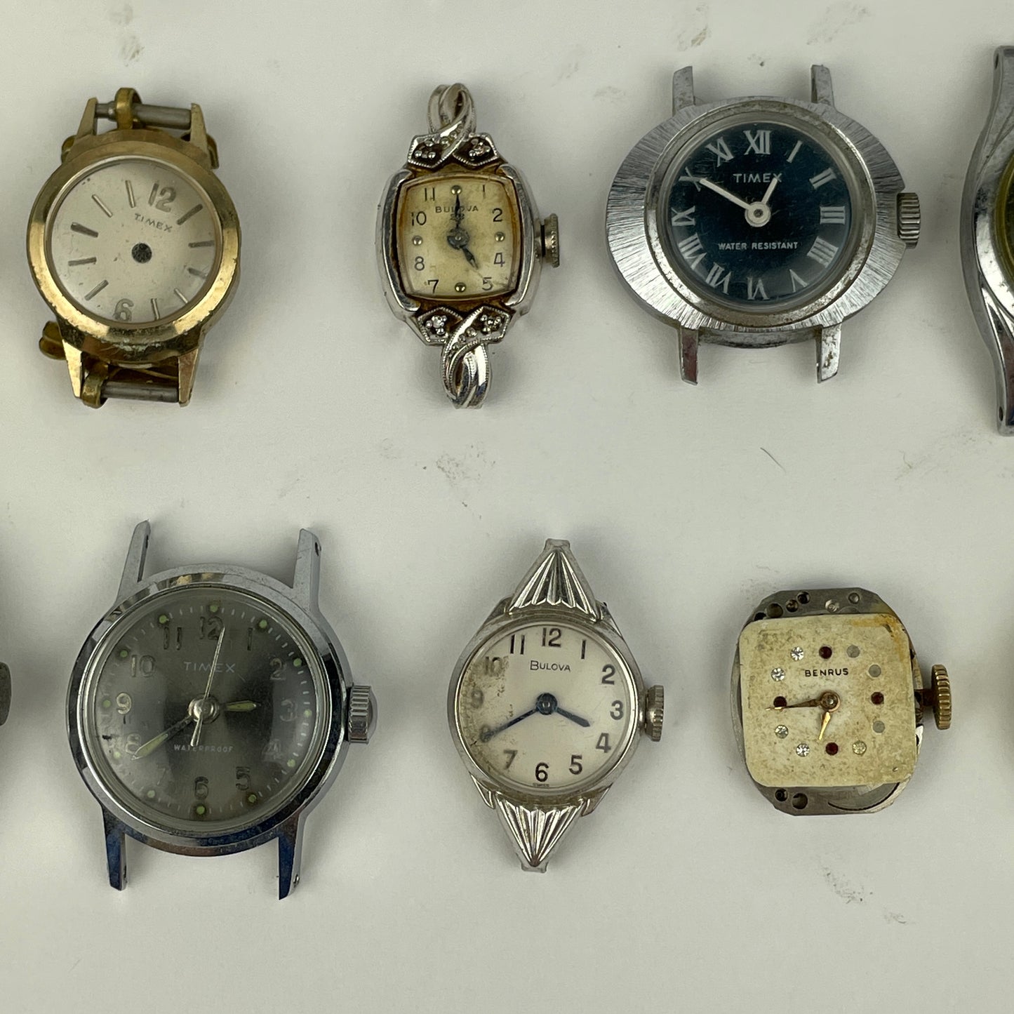 Lot 49- Ladies Vintage Mechanical Wristwatch Movements (16)