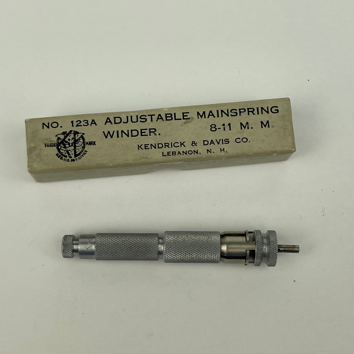 Lot 53- Kendrick & Davis Mainspring Winders No.123 & No. 123A