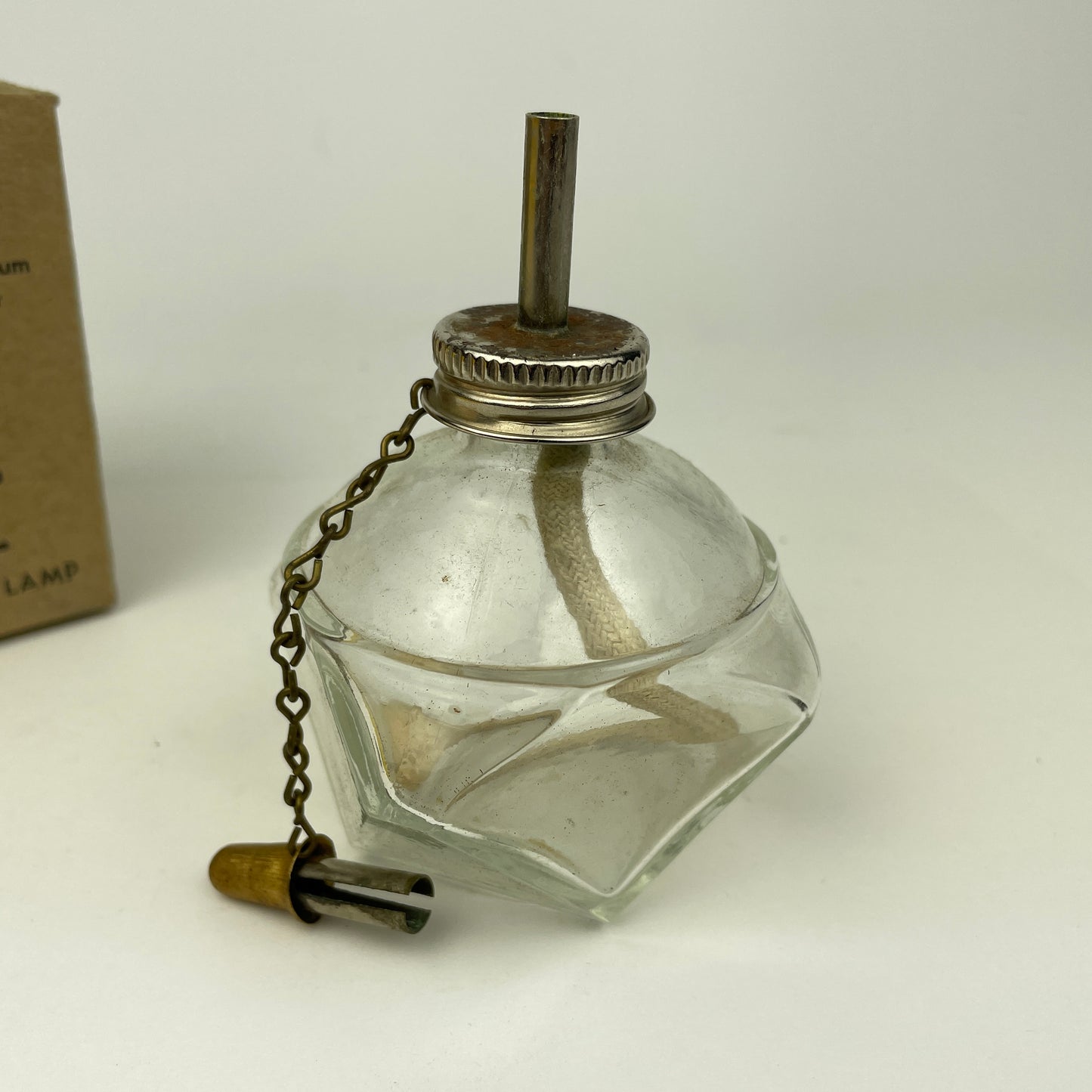 Lot 58- Vintage Metal Blower & Alcohol Lamp