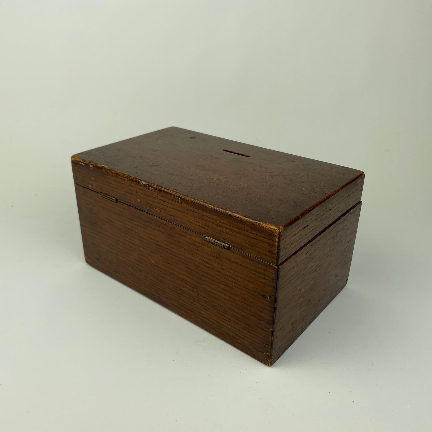 Lot 65- Wooden Coin Lock Box