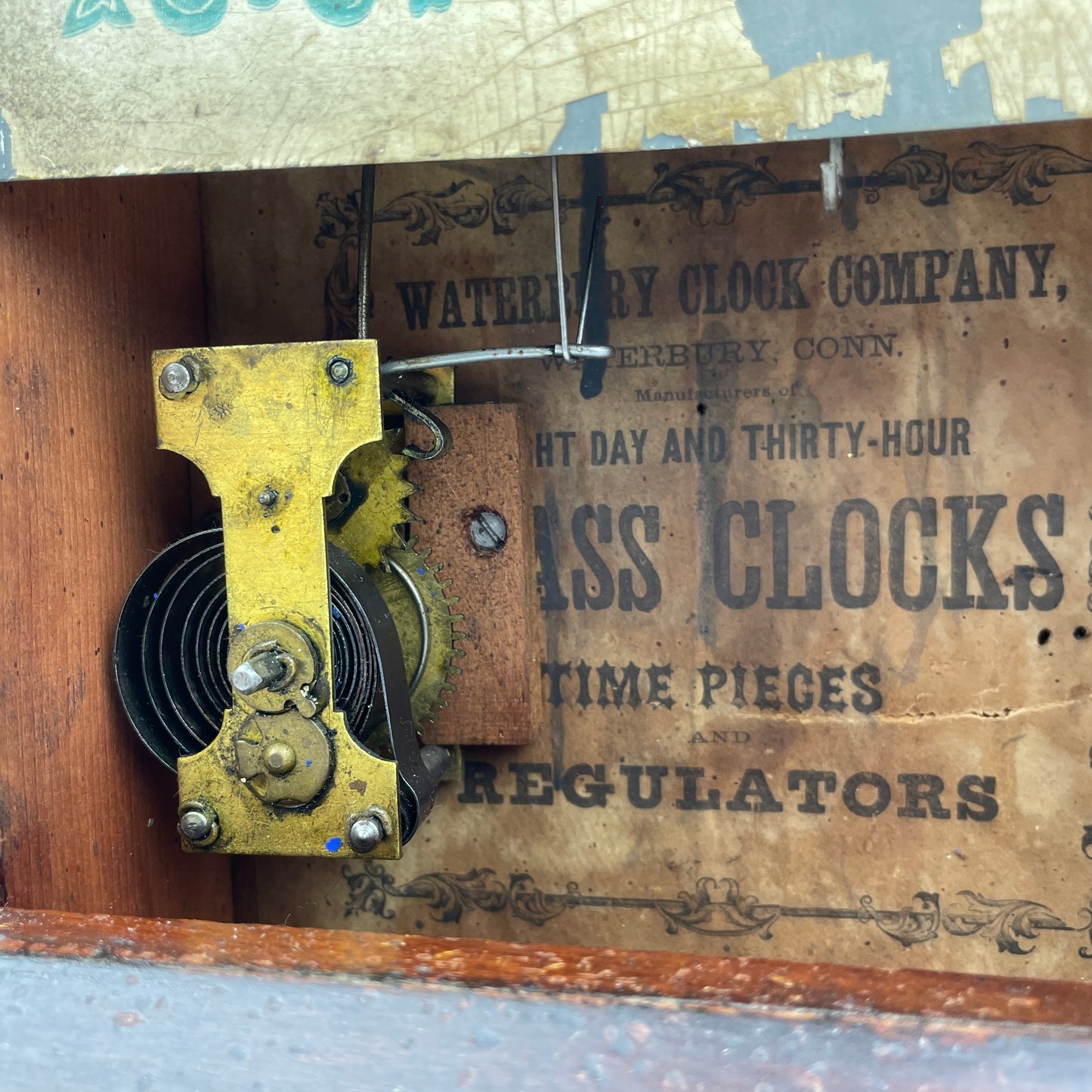 Lot 67- Waterbury | Time & Alarm | 30-Hr | Cottage Clock
