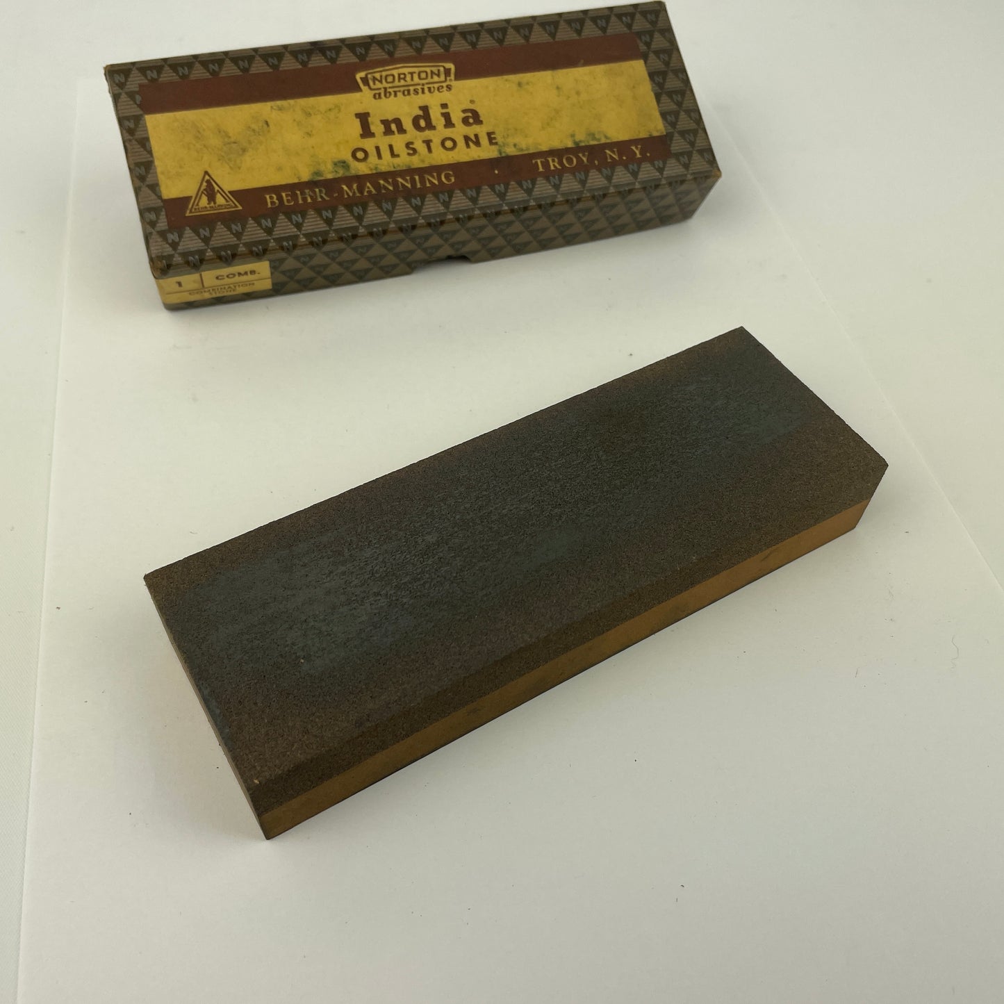 Lot 107- Vintage Sharpening Stones set of (2)