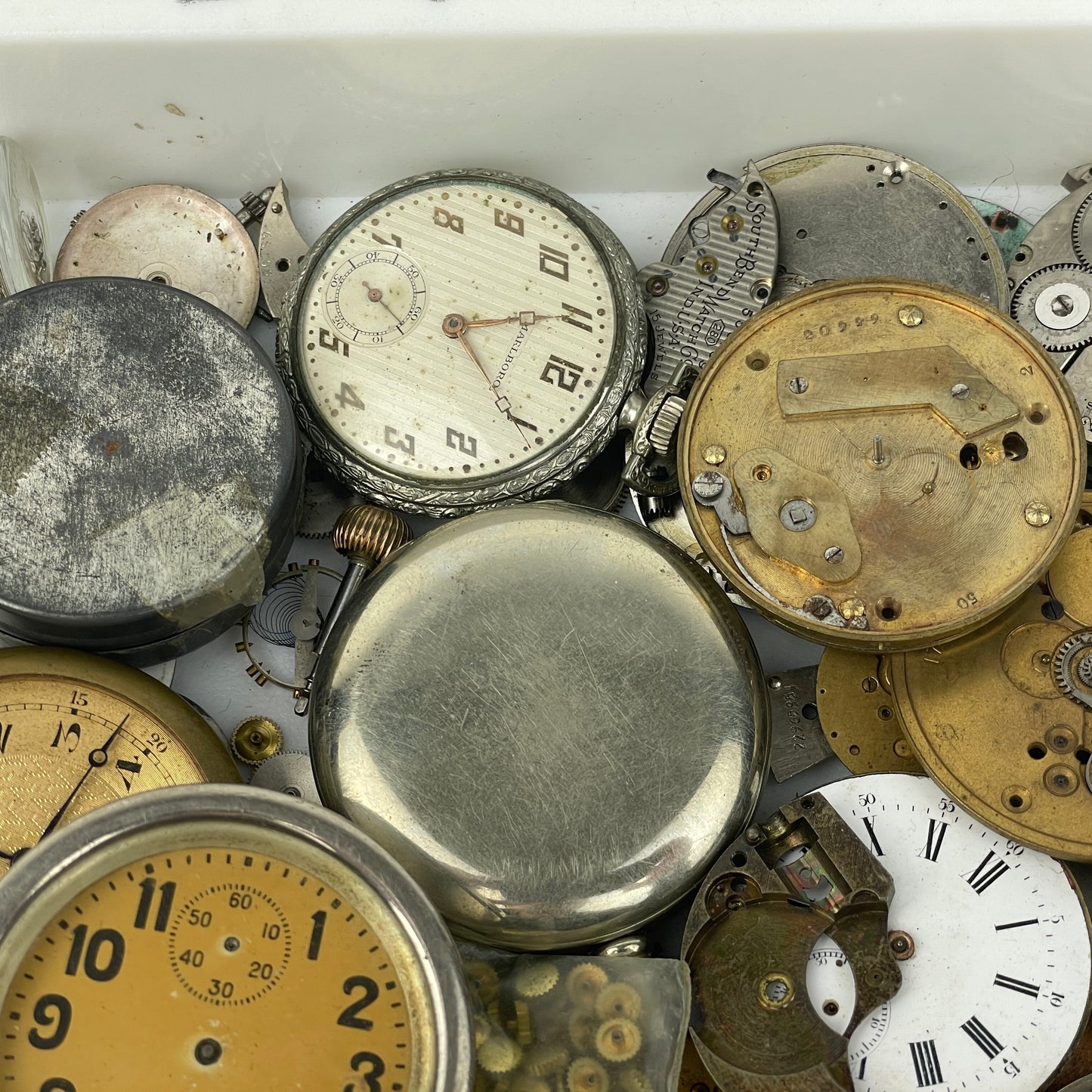 Lot 111- Pocket Watch Tray Lot
