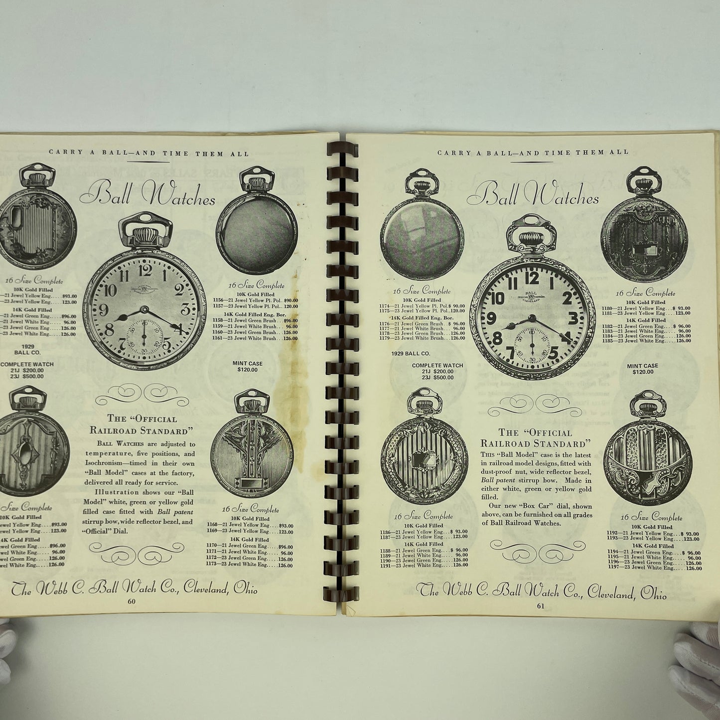 Lot 79- American Pocket Watch 1978 & 1980 Price Indicator