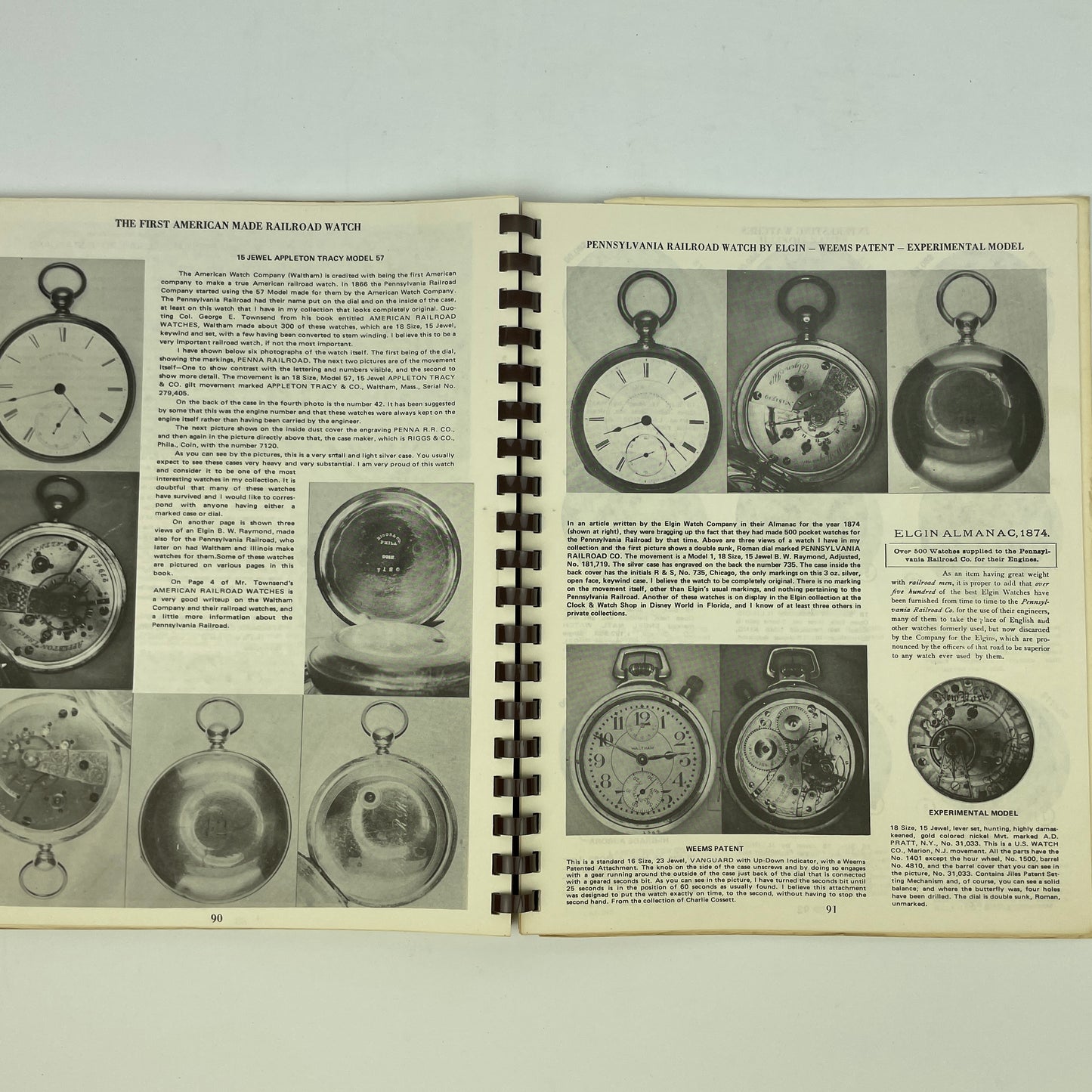 Lot 79- American Pocket Watch 1978 & 1980 Price Indicator