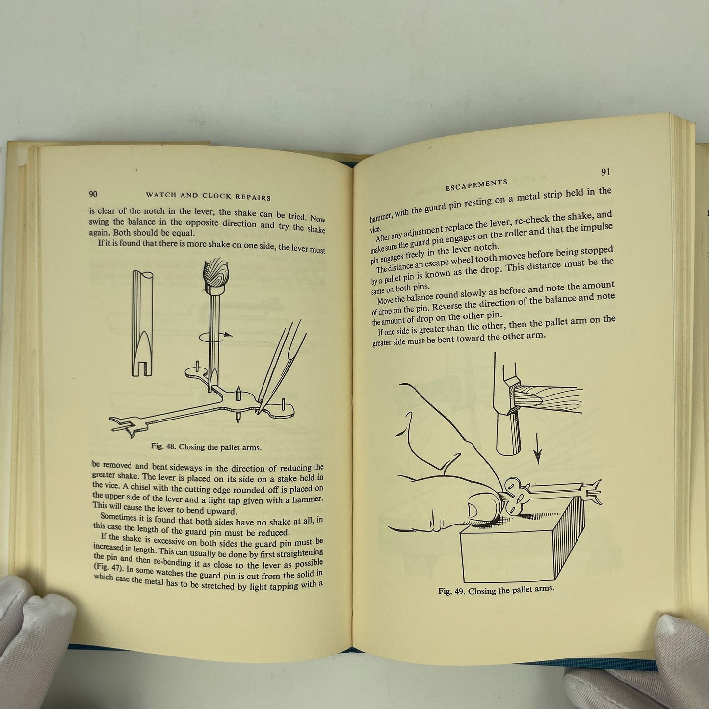 Lot 96- Handbook of Watch and Clock Repairs