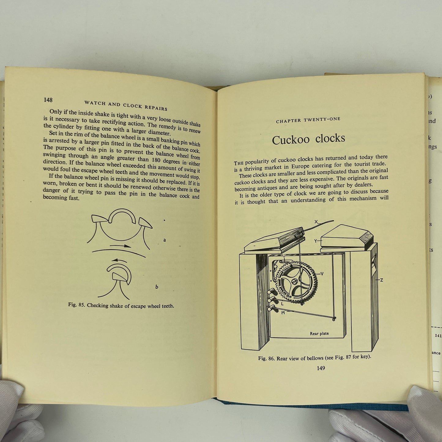 Lot 96- Handbook of Watch and Clock Repairs