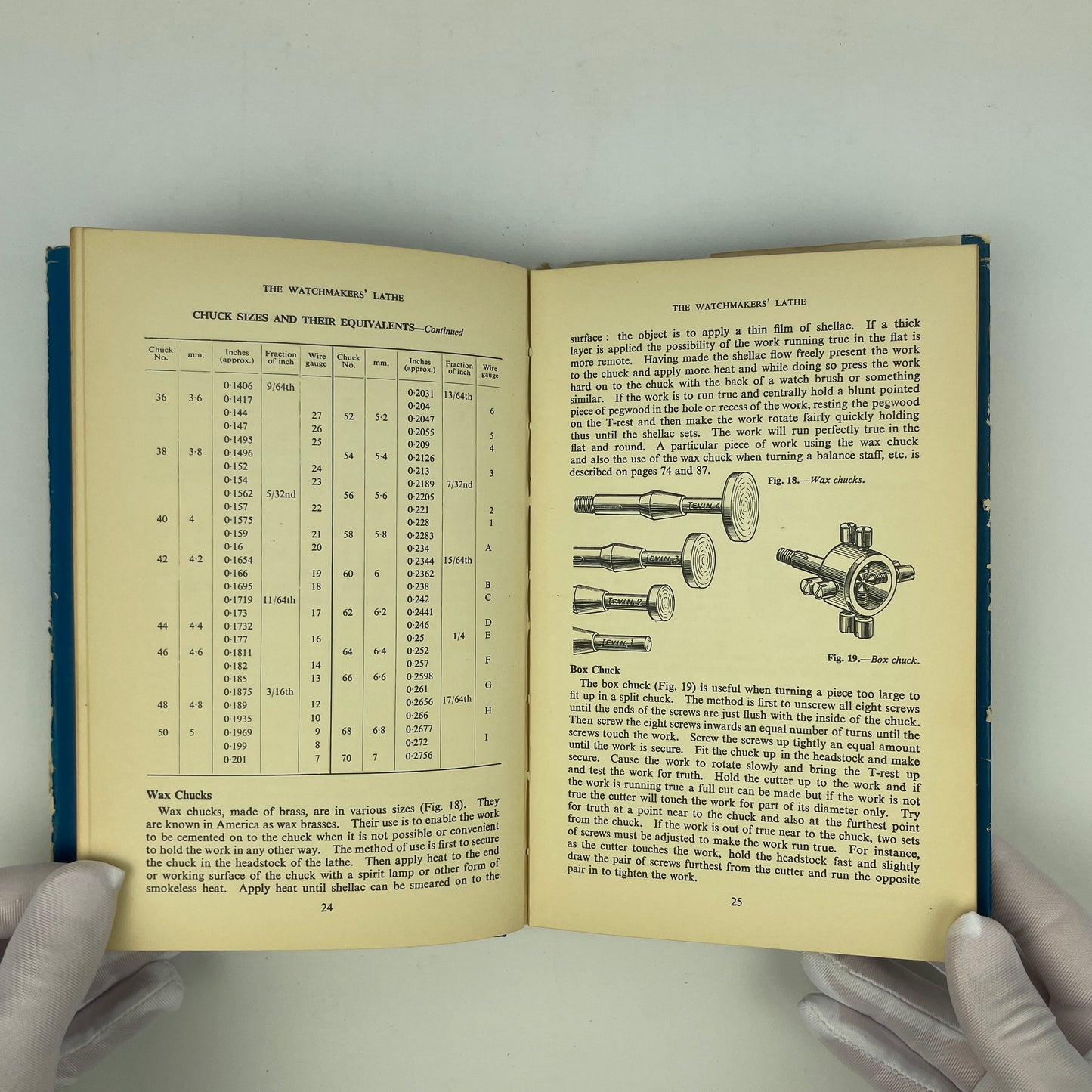 Lot 85- The Watchmakers Lathe and How to Use It Book