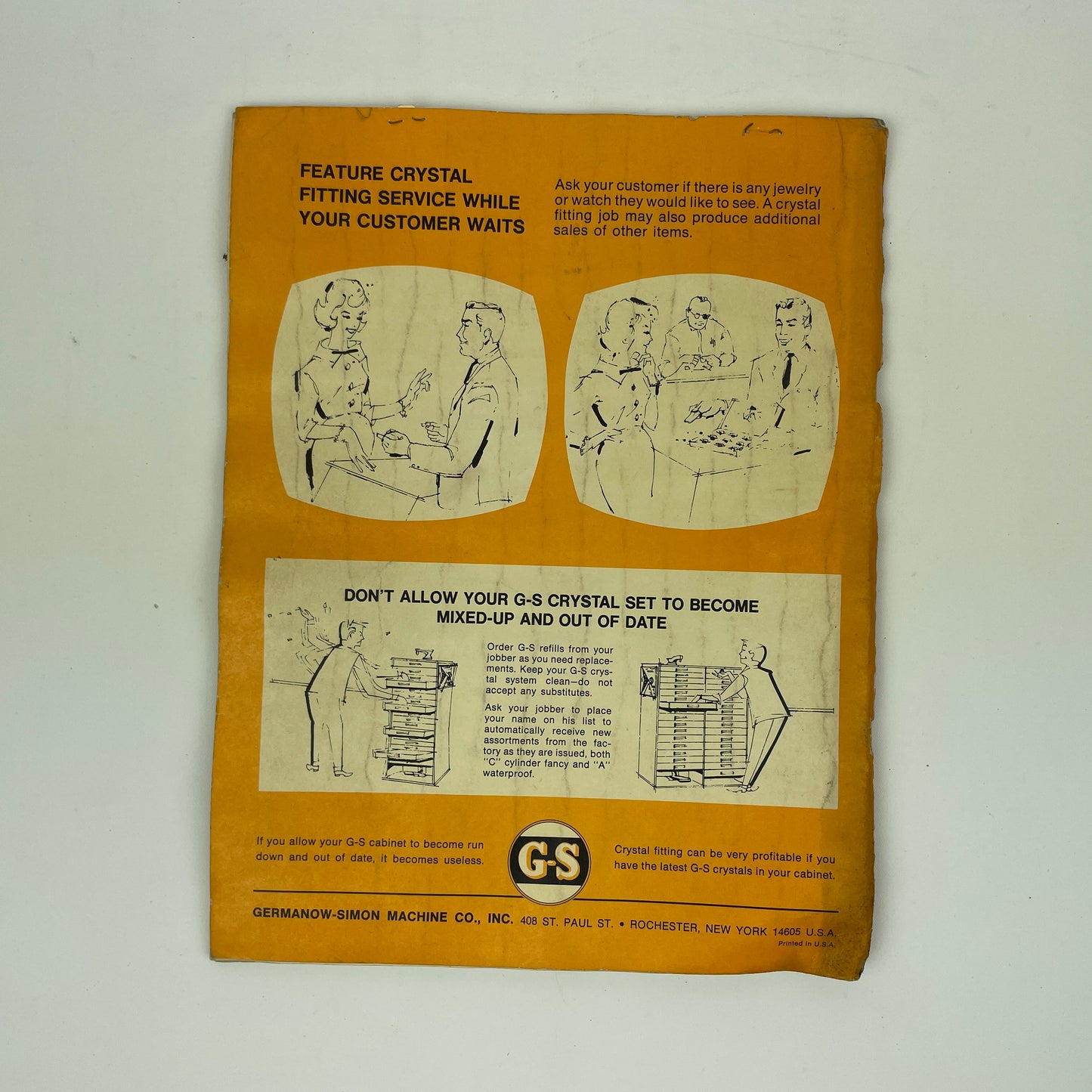 Lot 37- Vintage G-S Crystal Catalogs No. 100 & No. 65