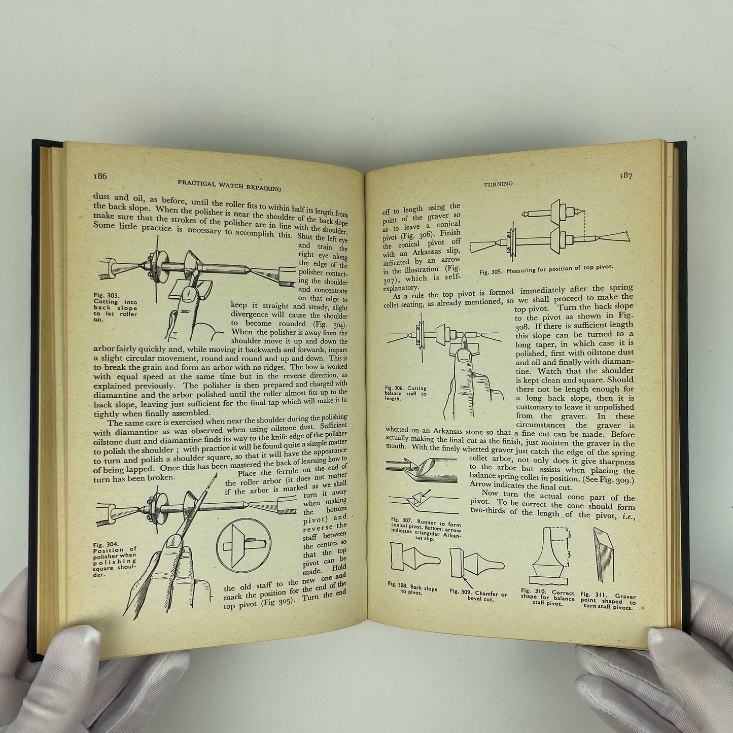 Lot 104- Practical Watch Repairing Book