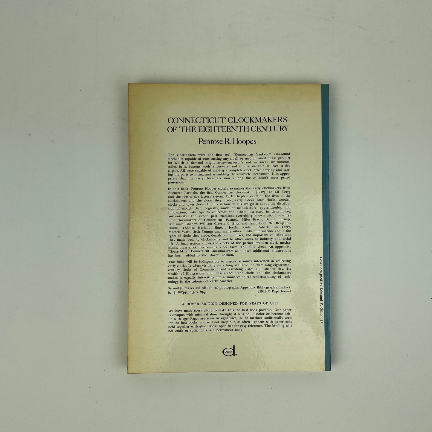 Lot 89- Connecticut Clockmakers of the Eighteenth Century Book