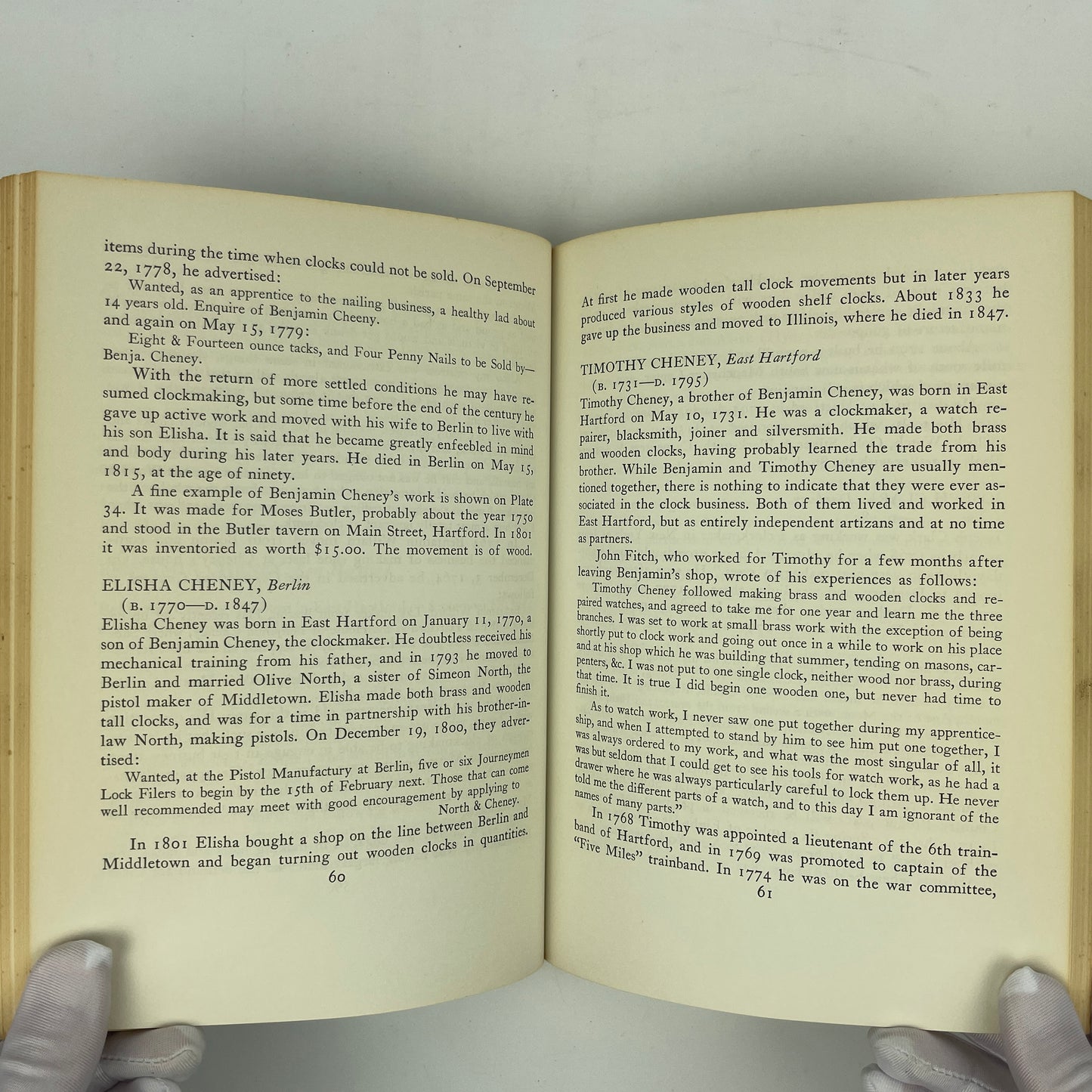 Lot 89- Connecticut Clockmakers of the Eighteenth Century Book
