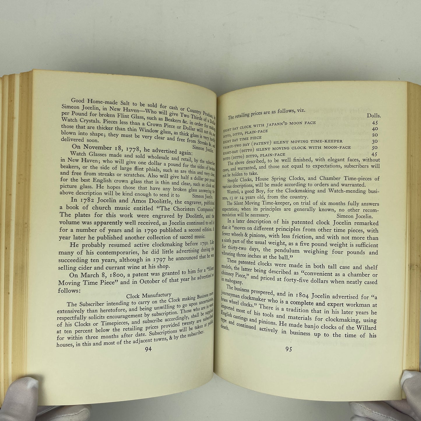 Lot 89- Connecticut Clockmakers of the Eighteenth Century Book