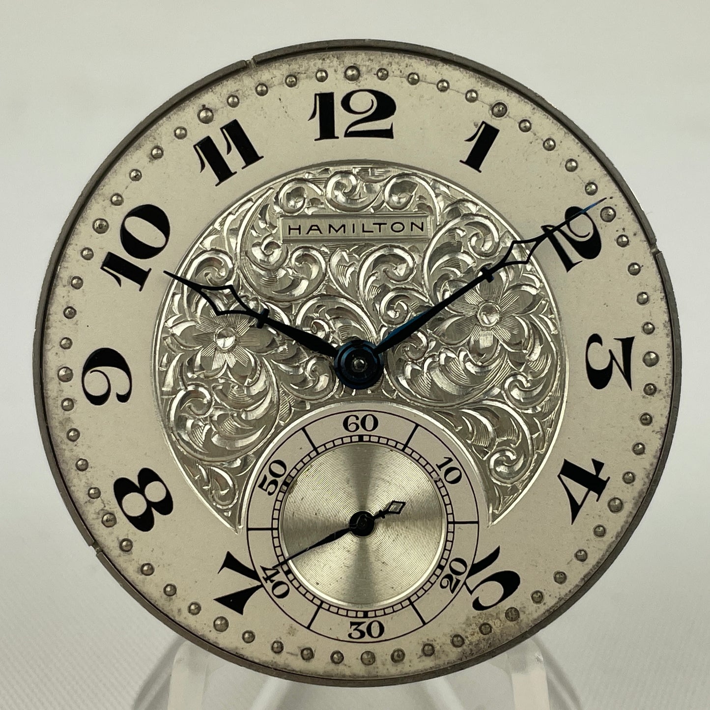 Lot 35- Hamilton | 12S | 912 | 17J | Pocket Watch Movement