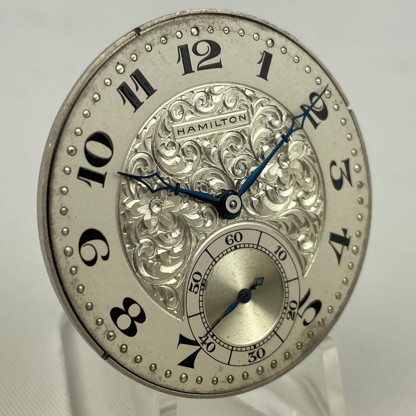 Lot 35- Hamilton | 12S | 912 | 17J | Pocket Watch Movement
