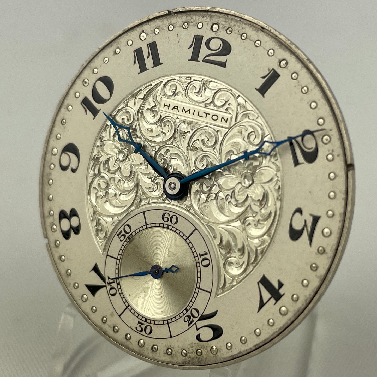 Lot 35- Hamilton | 12S | 912 | 17J | Pocket Watch Movement