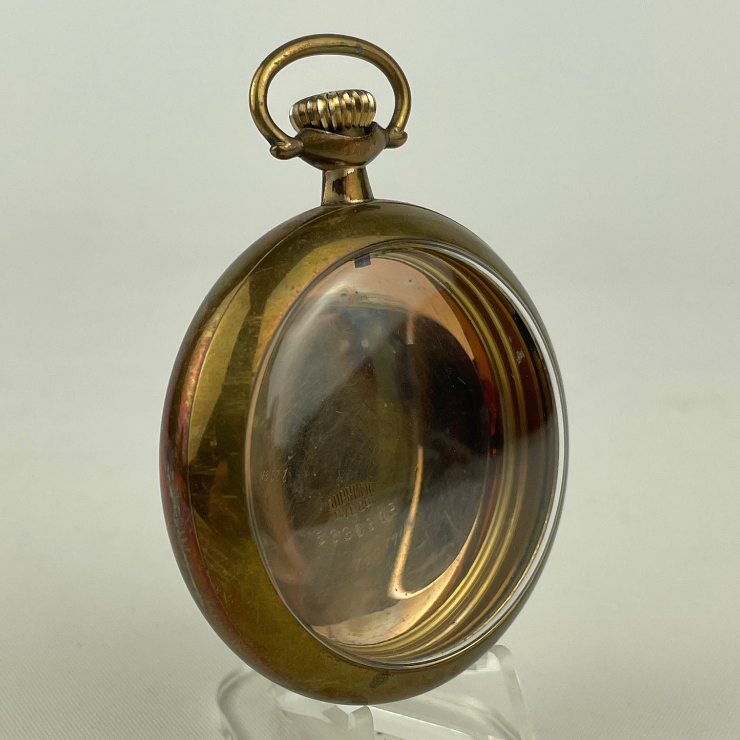 Lot 5- American 18 Size YGF Pocket Watch Case