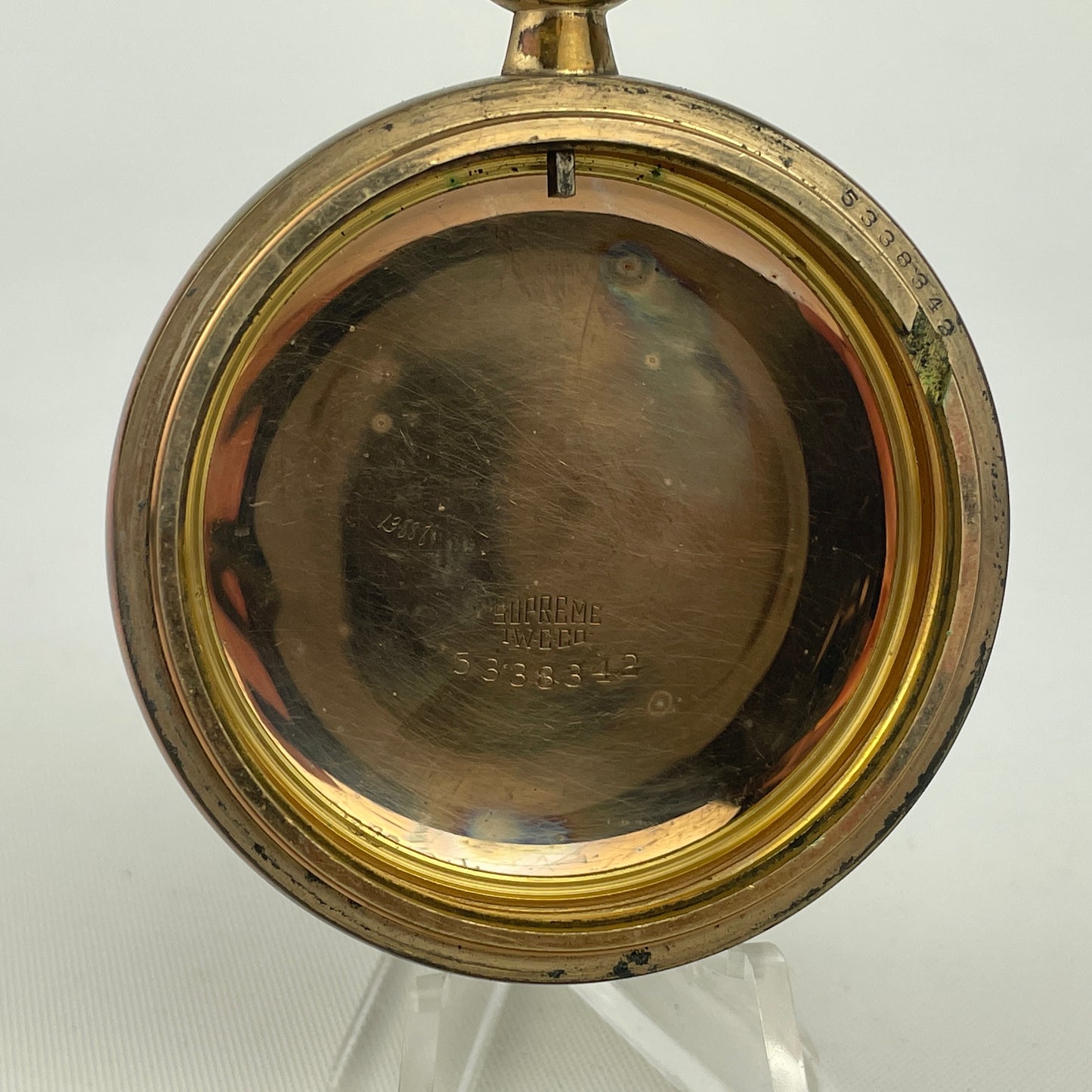 Lot 5- American 18 Size YGF Pocket Watch Case