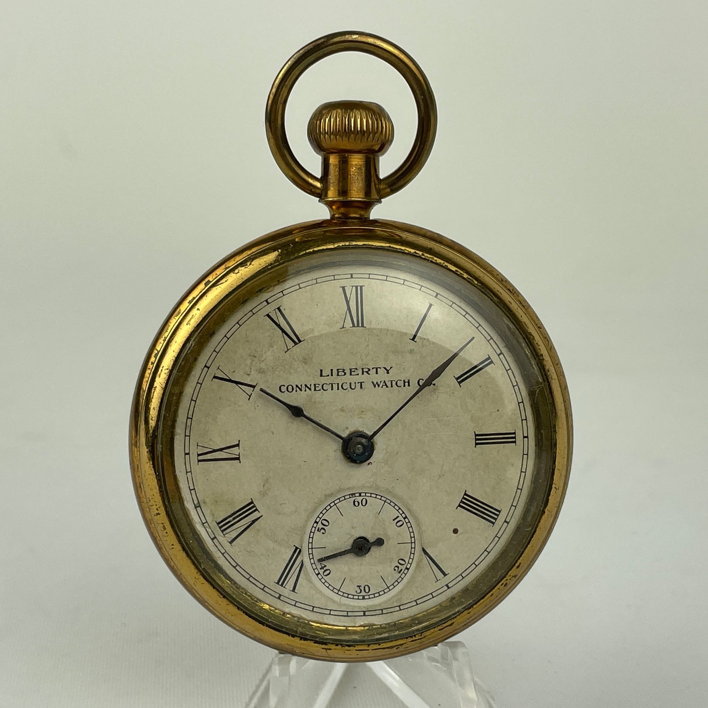 Lot 120- Liberty & New Haven Pocket Watches