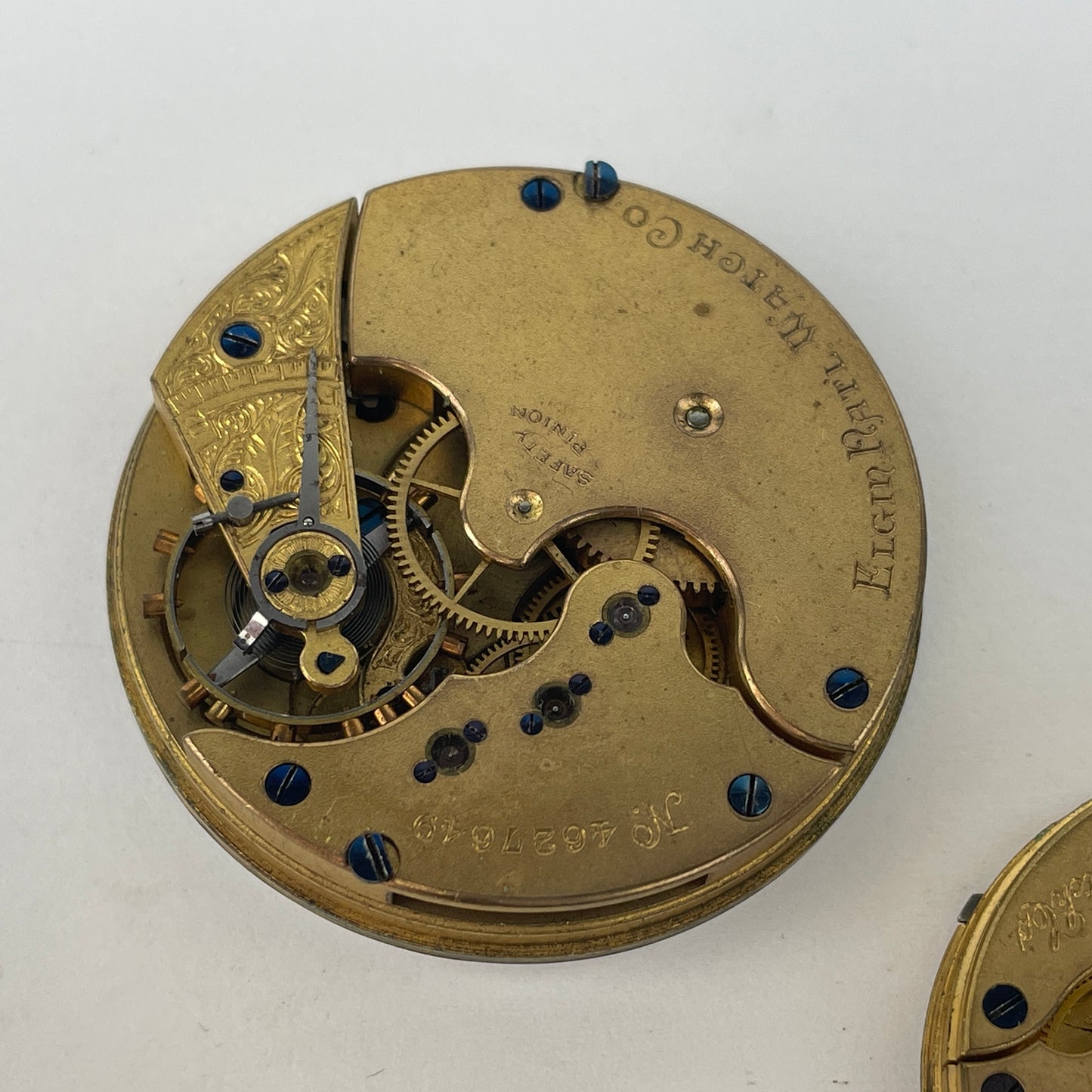 Lot 123- Elgin 6, 16 & 18 Size Pocket Watch Movements