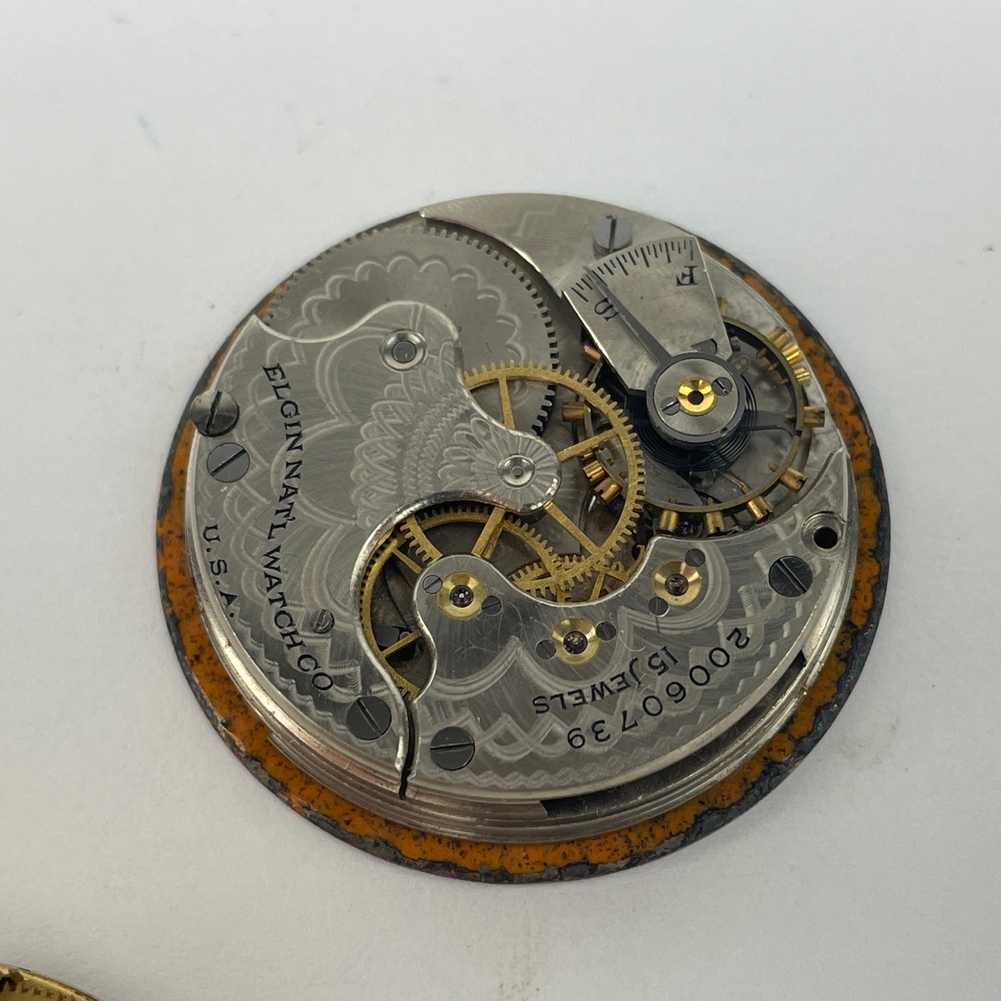 Lot 123- Elgin 6, 16 & 18 Size Pocket Watch Movements