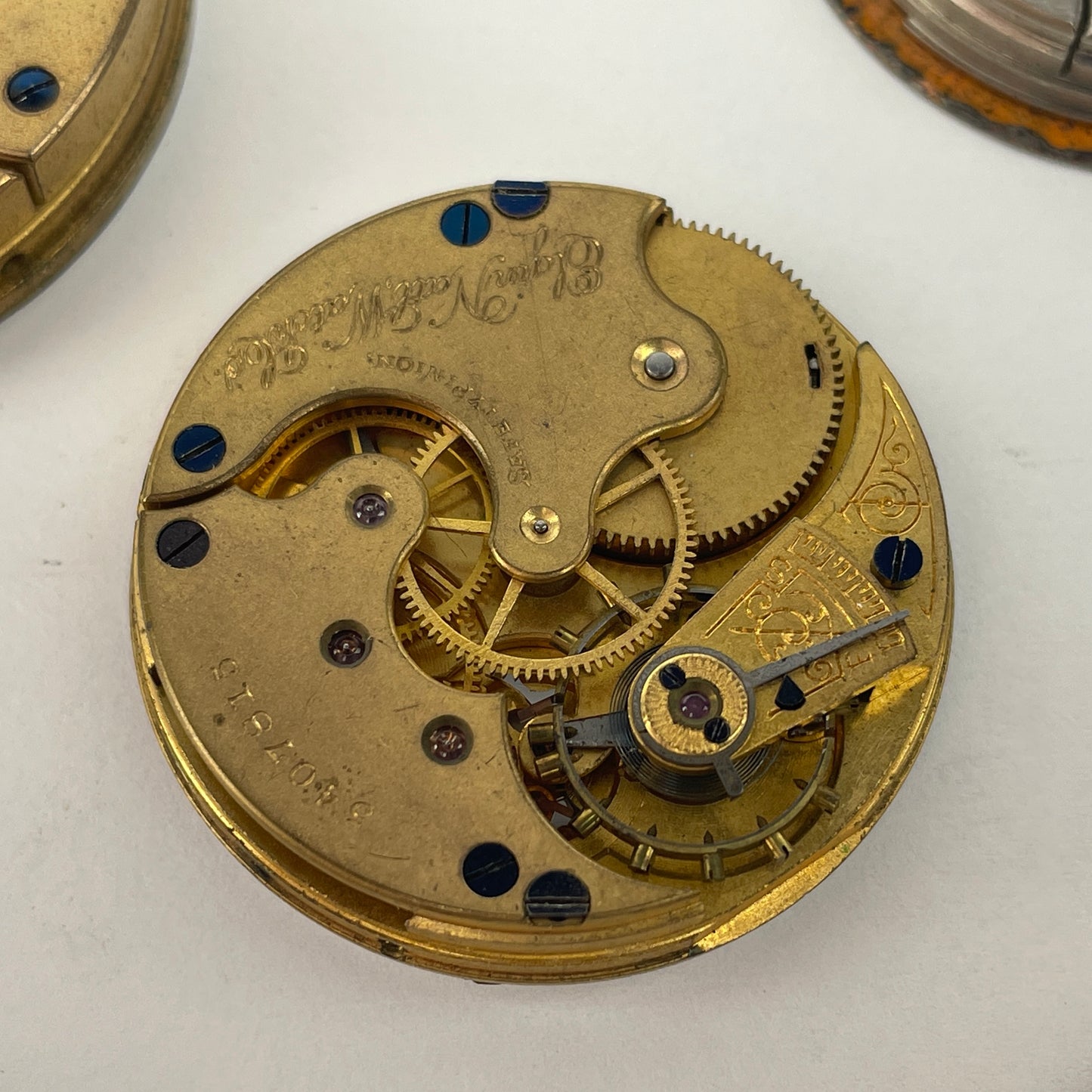 Lot 123- Elgin 6, 16 & 18 Size Pocket Watch Movements