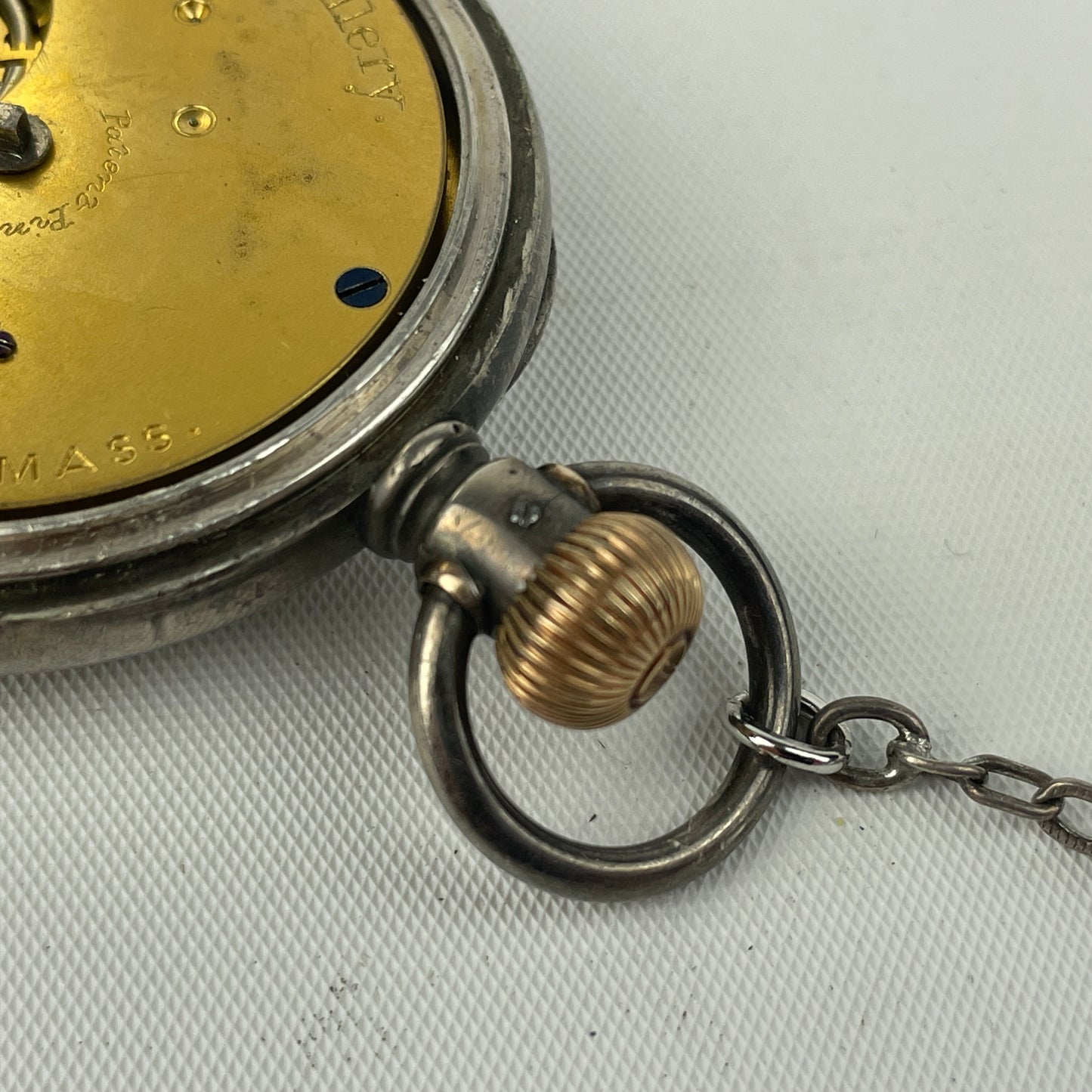 Lot 74- Waltham | 6S | 7J | Key Wind & Key Set Coin Silver Ladies Pocket Watch