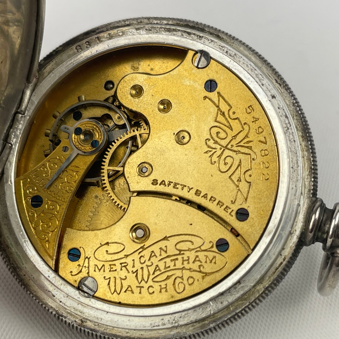 Lot 70- Waltham | 6S | 7J | Stem Wind & Stem Set Coin Silver Ladies' Pocket Watch
