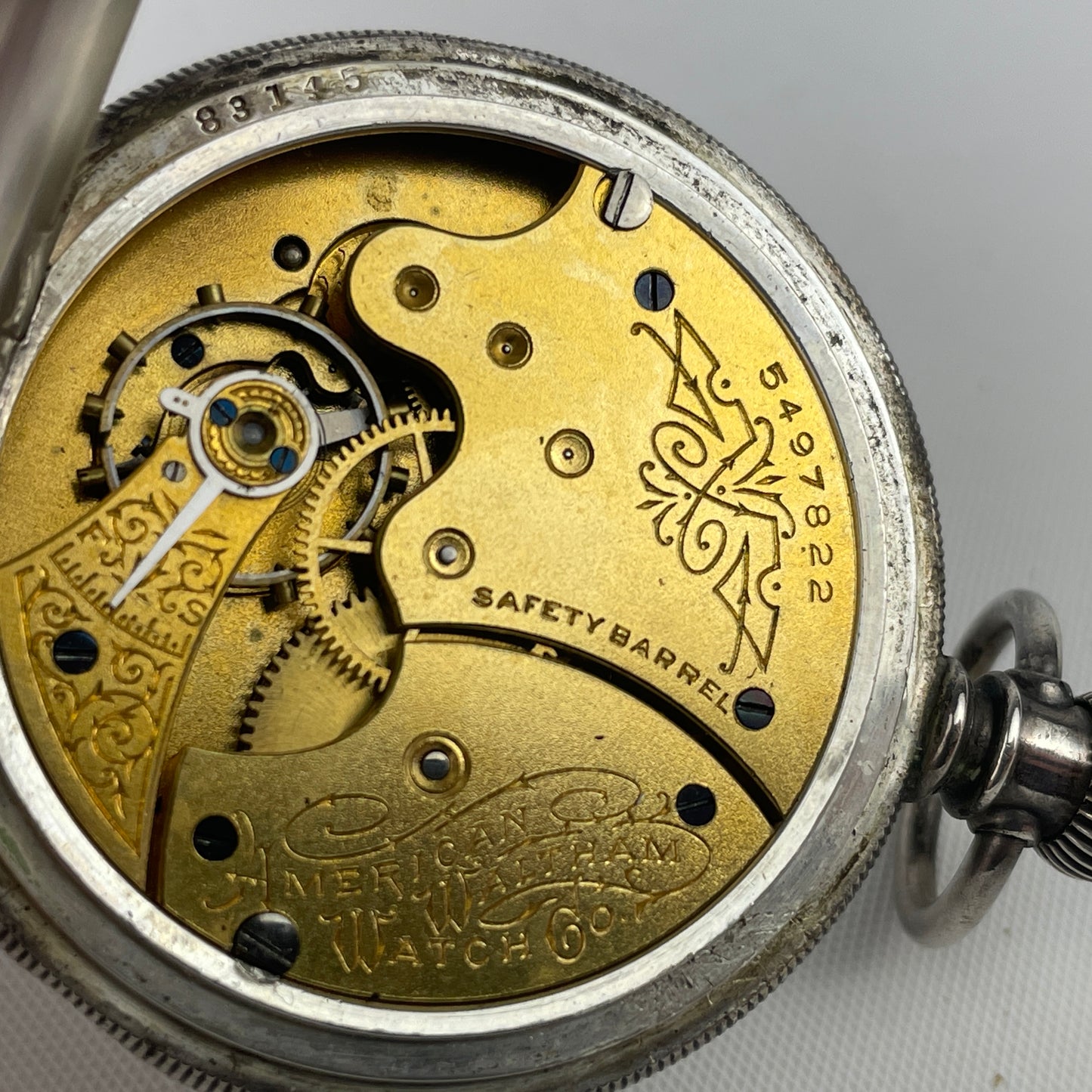 Lot 70- Waltham | 6S | 7J | Stem Wind & Stem Set Coin Silver Ladies' Pocket Watch