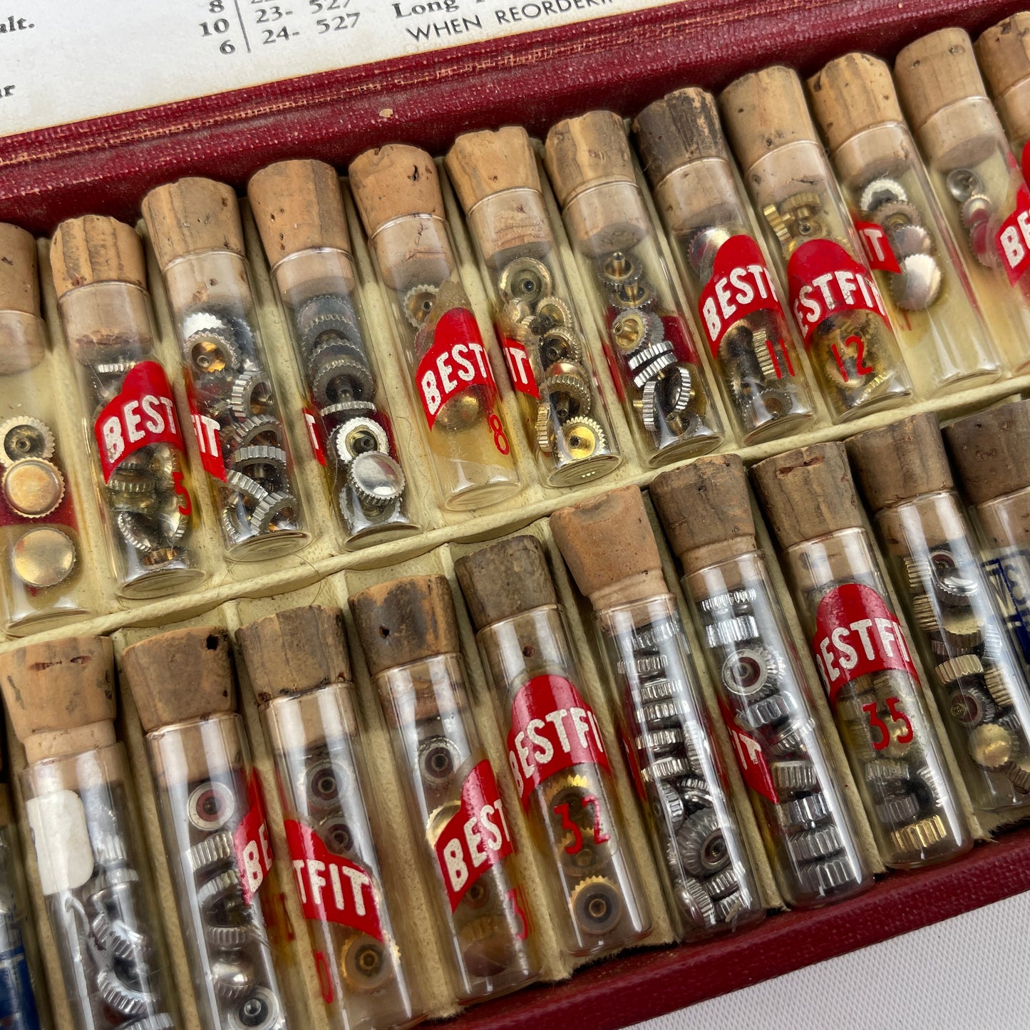Lot 102- Bestfit Assortment Hands No. 6c & Crowns No. 801