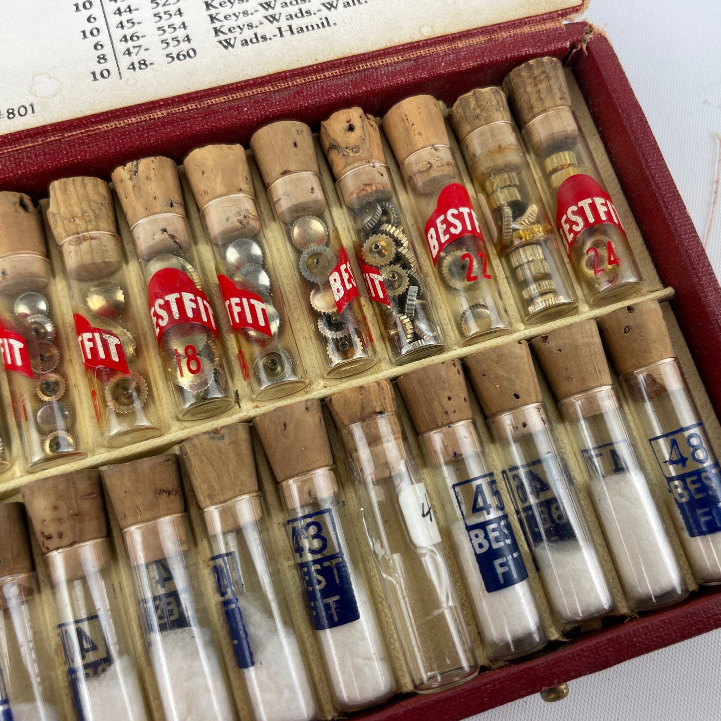 Lot 102- Bestfit Assortment Hands No. 6c & Crowns No. 801