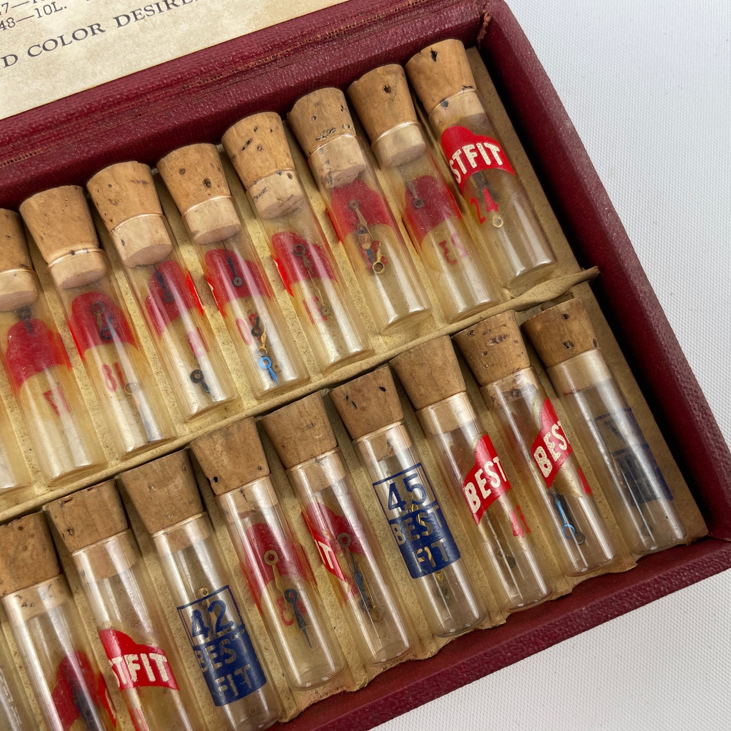 Lot 102- Bestfit Assortment Hands No. 6c & Crowns No. 801