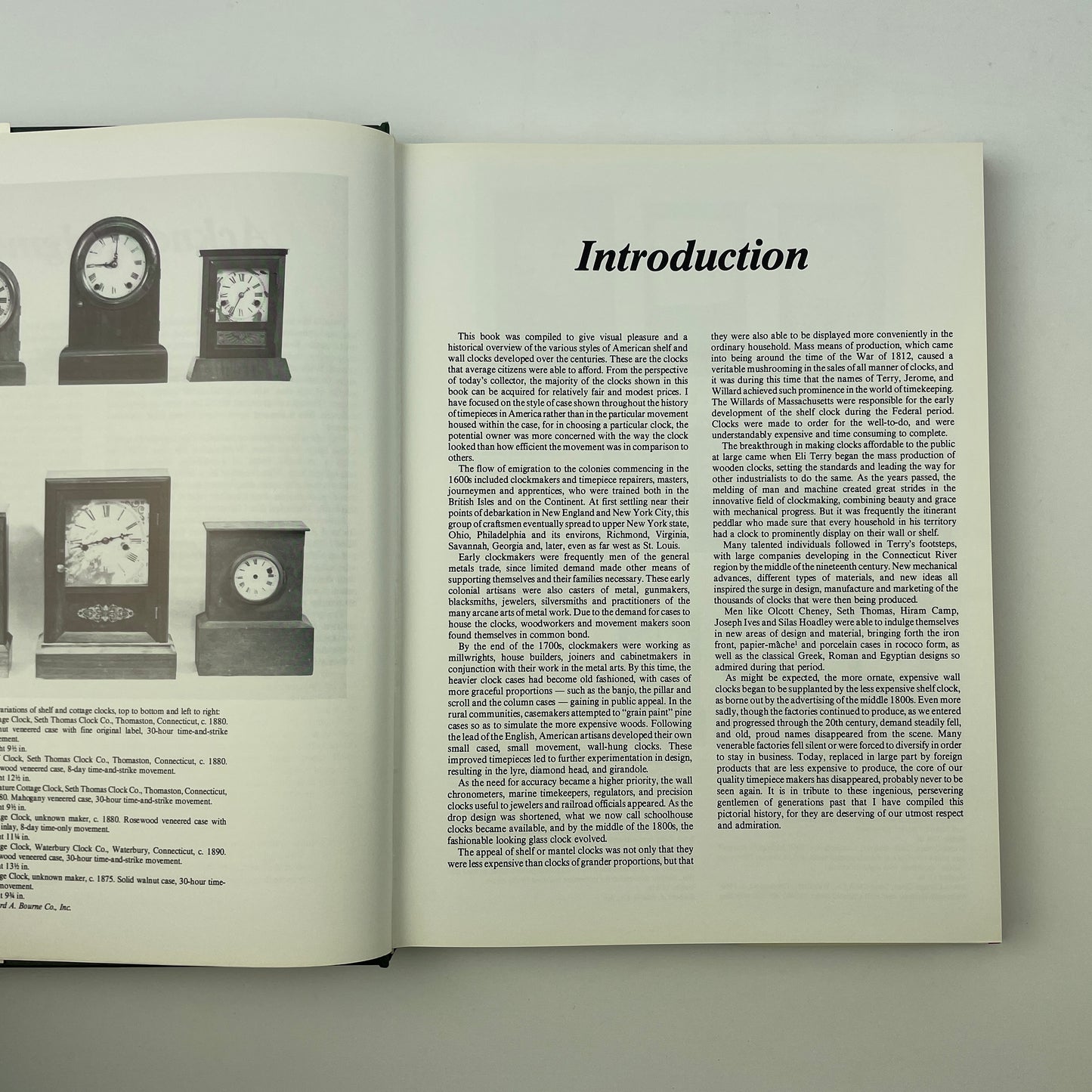 Oct Lot 90- American Shelf and Wall Clocks | Book