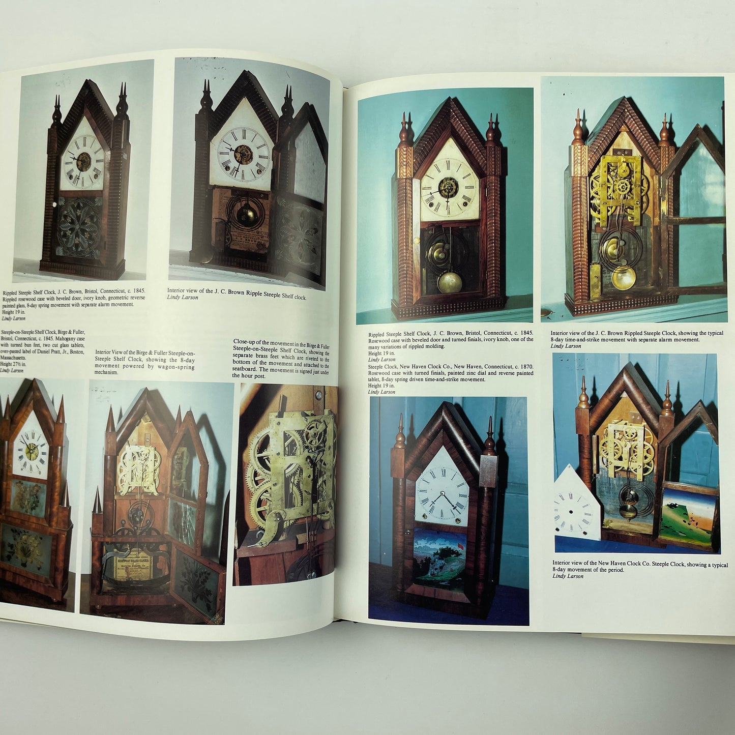 Oct Lot 90- American Shelf and Wall Clocks | Book