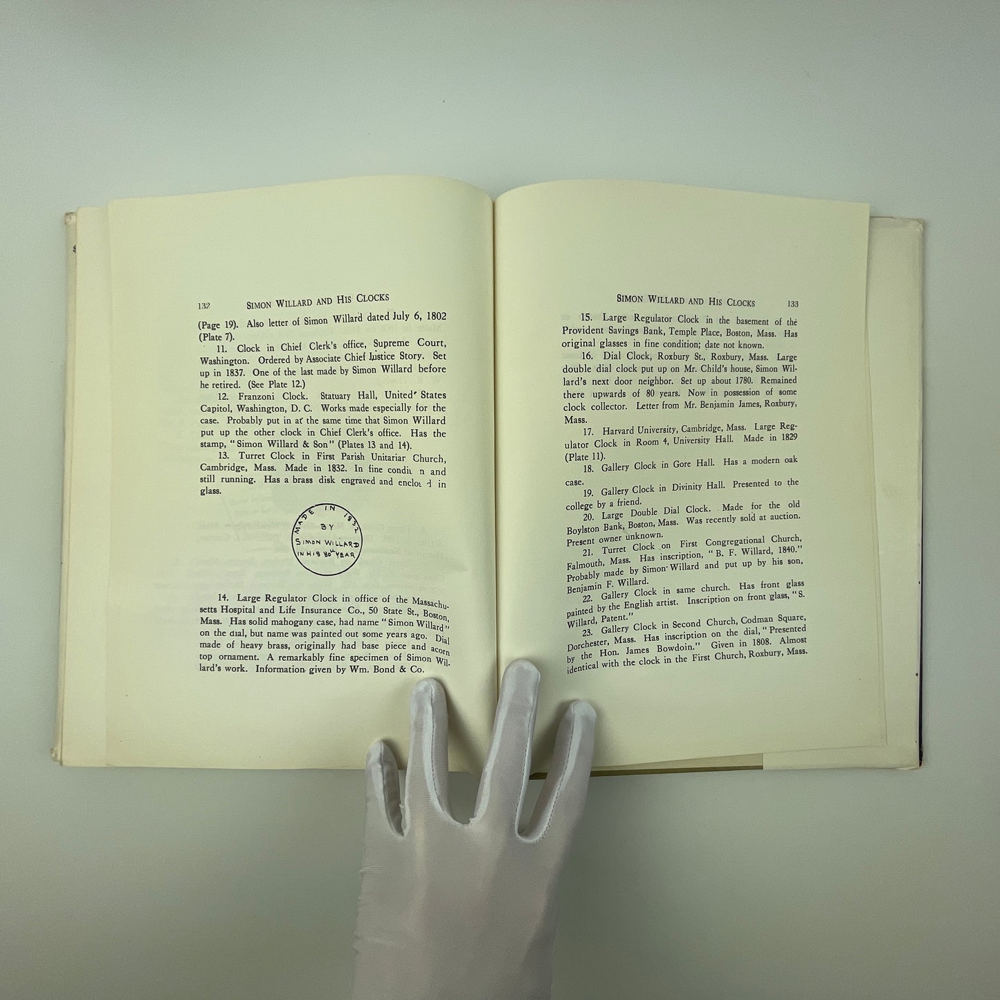 Oct Lot 104- Simon Willard and His Clocks | Book