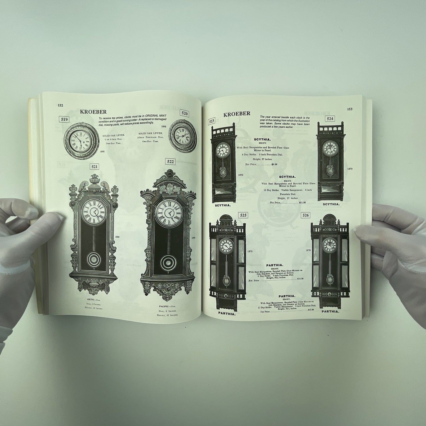Oct Lot 46- American Clocks Guide to Identification and Prices